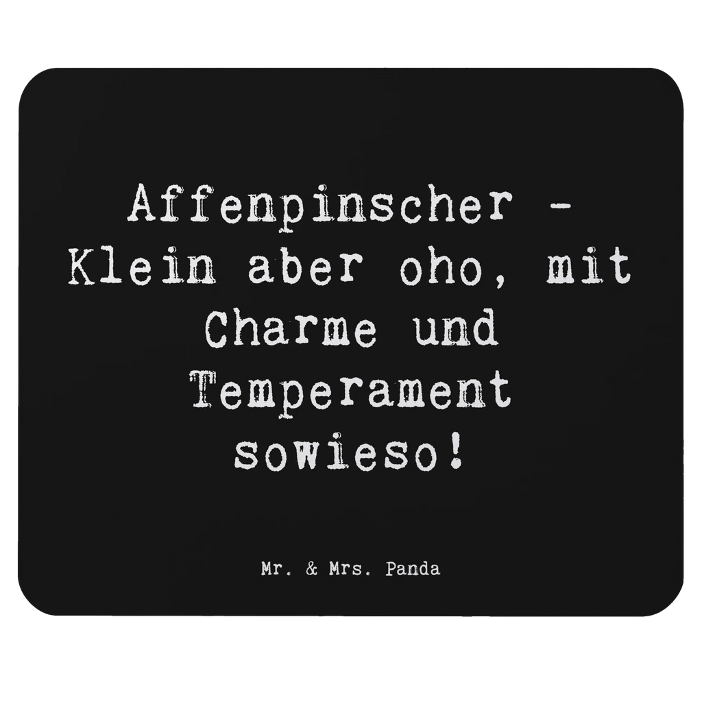 Mouse mat Saying Affenpinscher - Klein aber oho, mit Charme und Temperament sowieso! Arbeitszimmer, Büroausstattung, Mausunterlage, Mauspad Büro, Mousepad, PC Zubehör, Designer Mauspad, Computer zubehör, Einzigartiges Mauspad, Mauspad, Hund, Hunderasse, Rassehund, Hundebesitzer, Geschenk, Tierfreund, Schenken, Welpe