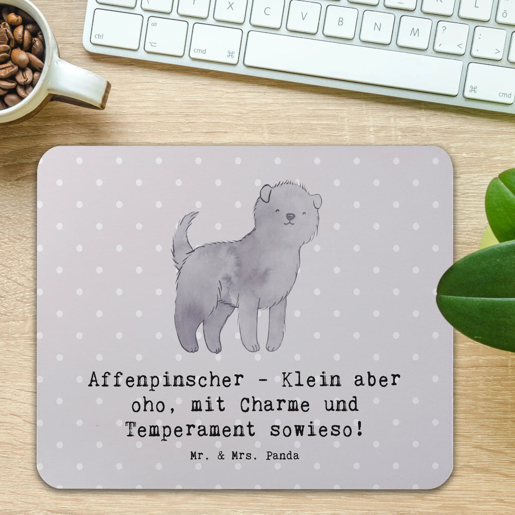 Mauspad Affenpinscher Charme Arbeitszimmer, PC Zubehör, Mauspad, Büroausstattung, Mausunterlage, Computer zubehör, Mauspad Büro, Einzigartiges Mauspad, Mousepad, Designer Mauspad, Hund, Hunderasse, Rassehund, Hundebesitzer, Geschenk, Tierfreund, Schenken, Welpe