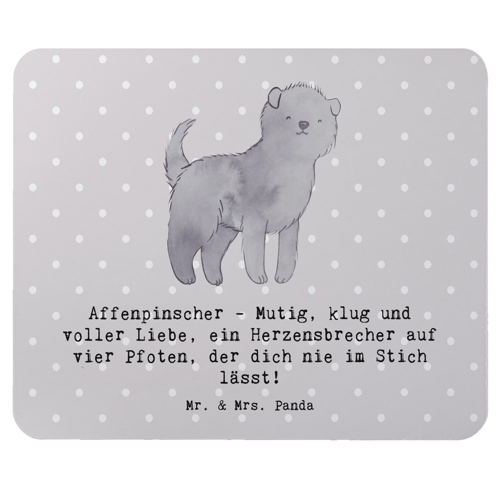 Mouse mat Affenpinscher - Mutig, klug und voller Liebe, ein Herzensbrecher auf vier Pfoten, der dich nie im Stich lässt! Mausunterlage, Computer zubehör, Einzigartiges Mauspad, PC Zubehör, Mauspad, Designer Mauspad, Mousepad, Arbeitszimmer, Mauspad Büro, Büroausstattung, Hund, Hunderasse, Rassehund, Hundebesitzer, Geschenk, Tierfreund, Schenken, Welpe