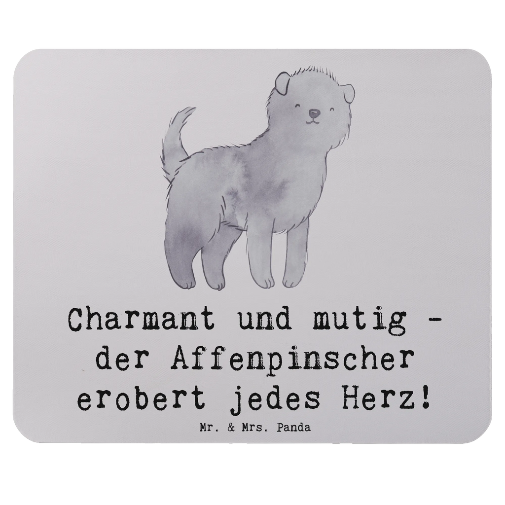 Mouse mat Charmant und mutig - der Affenpinscher erobert jedes Herz! Einzigartiges Mauspad, Mauspad Büro, Arbeitszimmer, Designer Mauspad, PC Zubehör, Mousepad, Büroausstattung, Computer zubehör, Mauspad, Mausunterlage, Hund, Hunderasse, Rassehund, Hundebesitzer, Geschenk, Tierfreund, Schenken, Welpe