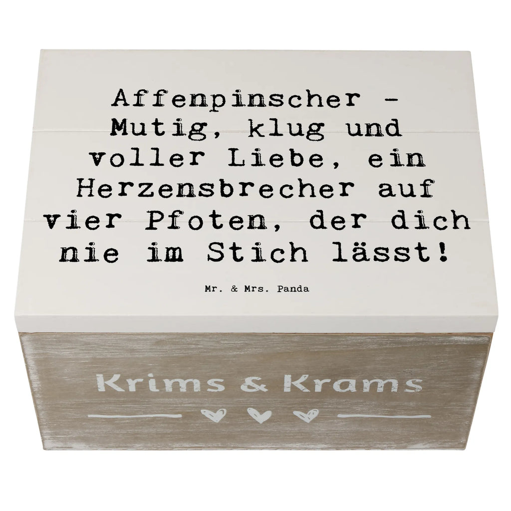 Holzkiste Spruch Affenpinscher Liebe Geschenkbox, Aufbewahrungsbox, Erinnerungsbox, Kiste, Holzkiste, Erinnerungskiste, Schatzkiste, Geschenkdose, Dekokiste, Truhe, XXL, Schatulle, Hund, Hunderasse, Rassehund, Hundebesitzer, Geschenk, Tierfreund, Schenken, Welpe