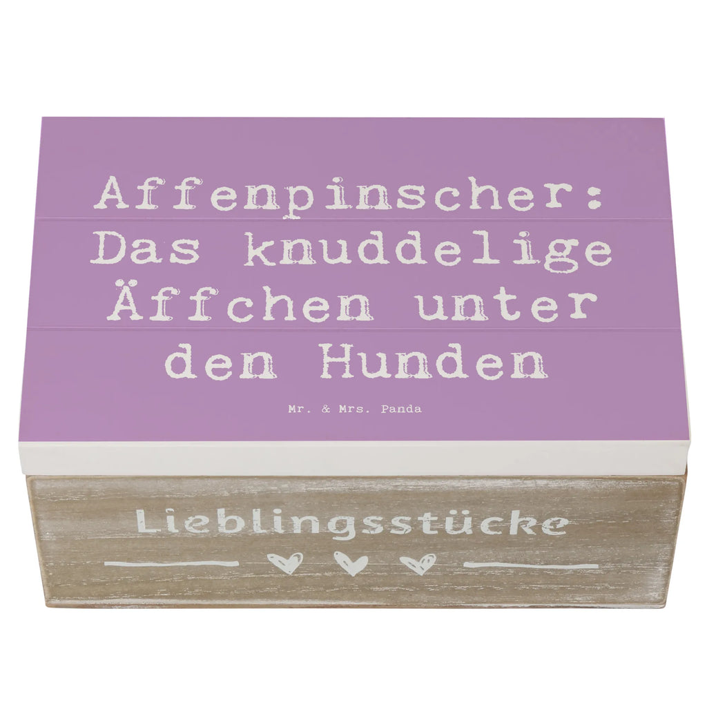 Wooden chest Saying Affenpinscher: Das knuddelige Äffchen unter den Hunden Kiste, Schatzkiste, Geschenkdose, Erinnerungsbox, Holzkiste, XXL, Erinnerungskiste, Dekokiste, Schatulle, Geschenkbox, Aufbewahrungsbox, Truhe, Hund, Hunderasse, Rassehund, Hundebesitzer, Geschenk, Tierfreund, Schenken, Welpe