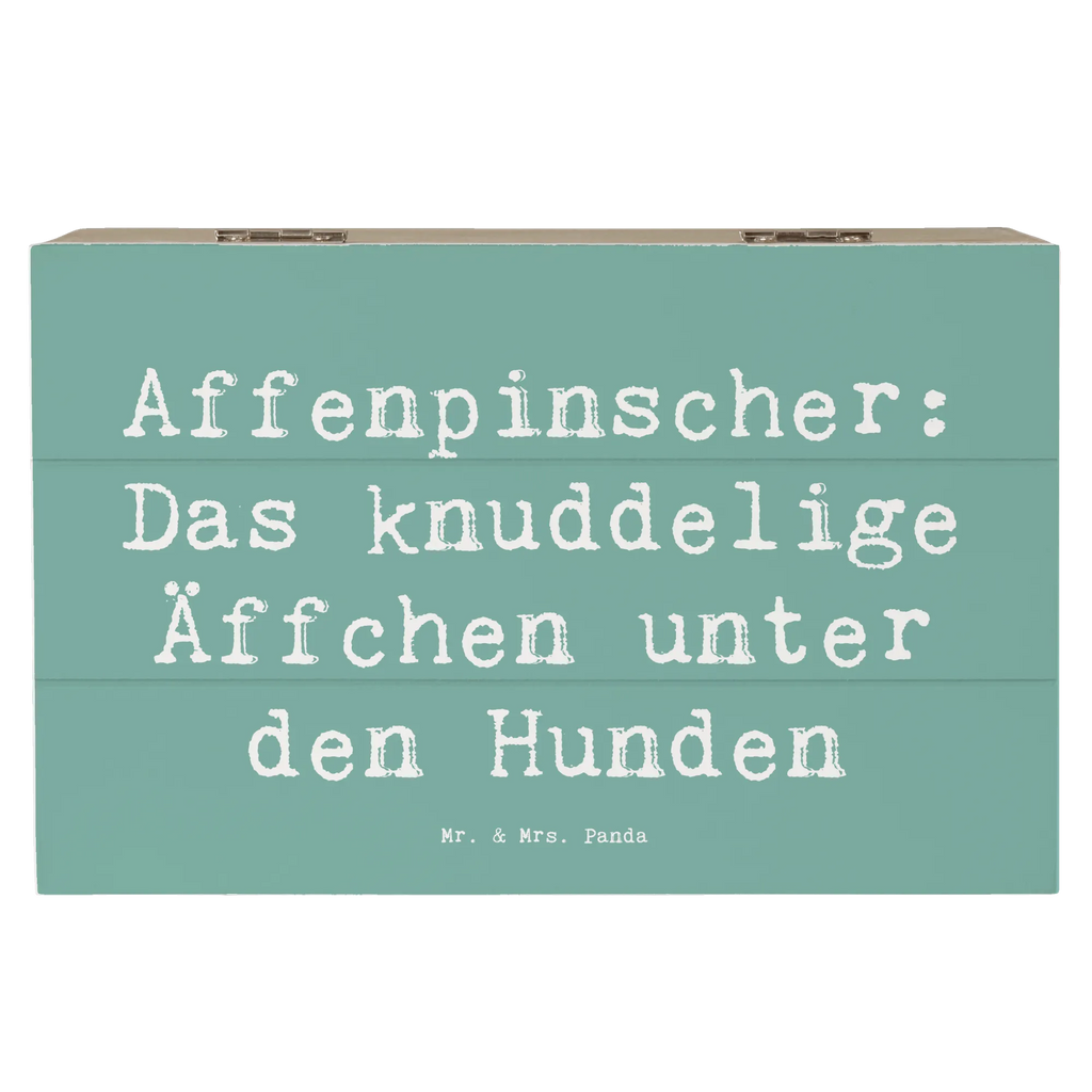 Wooden chest Saying Affenpinscher: Das knuddelige Äffchen unter den Hunden Kiste, Schatzkiste, Geschenkdose, Erinnerungsbox, Holzkiste, XXL, Erinnerungskiste, Dekokiste, Schatulle, Geschenkbox, Aufbewahrungsbox, Truhe, Hund, Hunderasse, Rassehund, Hundebesitzer, Geschenk, Tierfreund, Schenken, Welpe