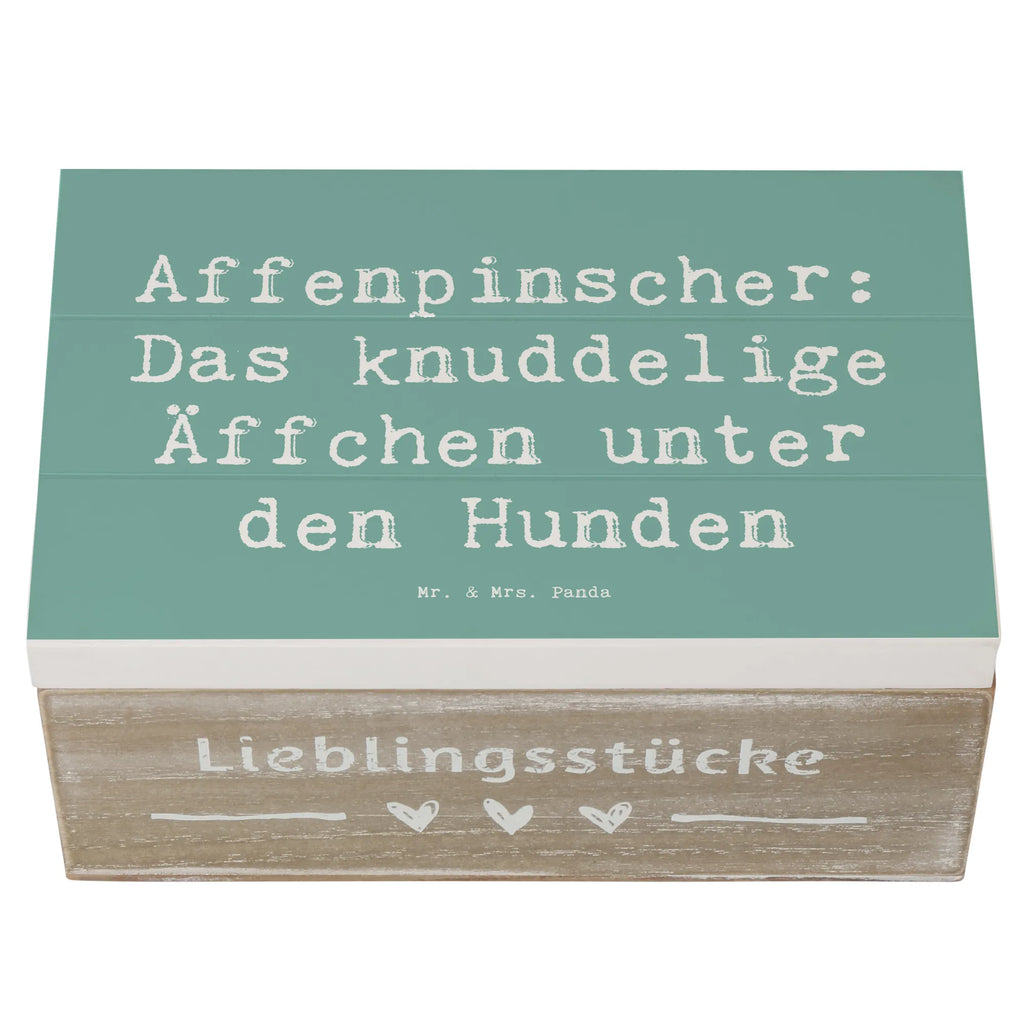 Wooden chest Saying Affenpinscher: Das knuddelige Äffchen unter den Hunden Kiste, Schatzkiste, Geschenkdose, Erinnerungsbox, Holzkiste, XXL, Erinnerungskiste, Dekokiste, Schatulle, Geschenkbox, Aufbewahrungsbox, Truhe, Hund, Hunderasse, Rassehund, Hundebesitzer, Geschenk, Tierfreund, Schenken, Welpe