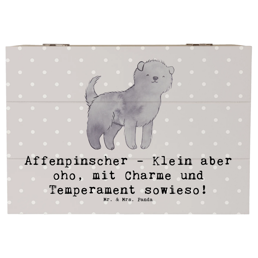 Holzkiste Affenpinscher Charme Erinnerungskiste, Aufbewahrungsbox, Schatzkiste, Schatulle, Geschenkdose, Kiste, Erinnerungsbox, Dekokiste, Geschenkbox, XXL, Holzkiste, Truhe, Hund, Hunderasse, Rassehund, Hundebesitzer, Geschenk, Tierfreund, Schenken, Welpe