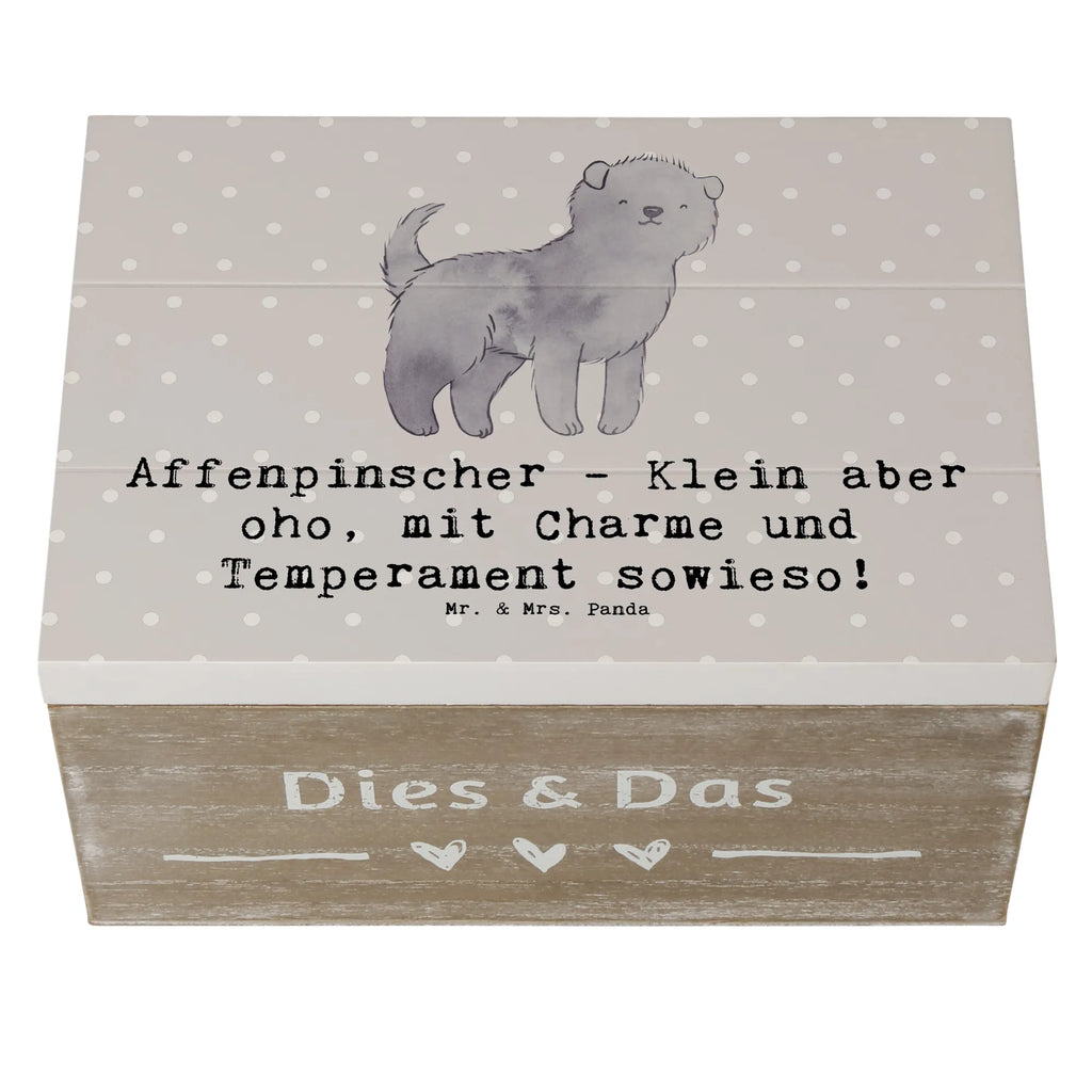 Holzkiste Affenpinscher Charme Erinnerungskiste, Aufbewahrungsbox, Schatzkiste, Schatulle, Geschenkdose, Kiste, Erinnerungsbox, Dekokiste, Geschenkbox, XXL, Holzkiste, Truhe, Hund, Hunderasse, Rassehund, Hundebesitzer, Geschenk, Tierfreund, Schenken, Welpe