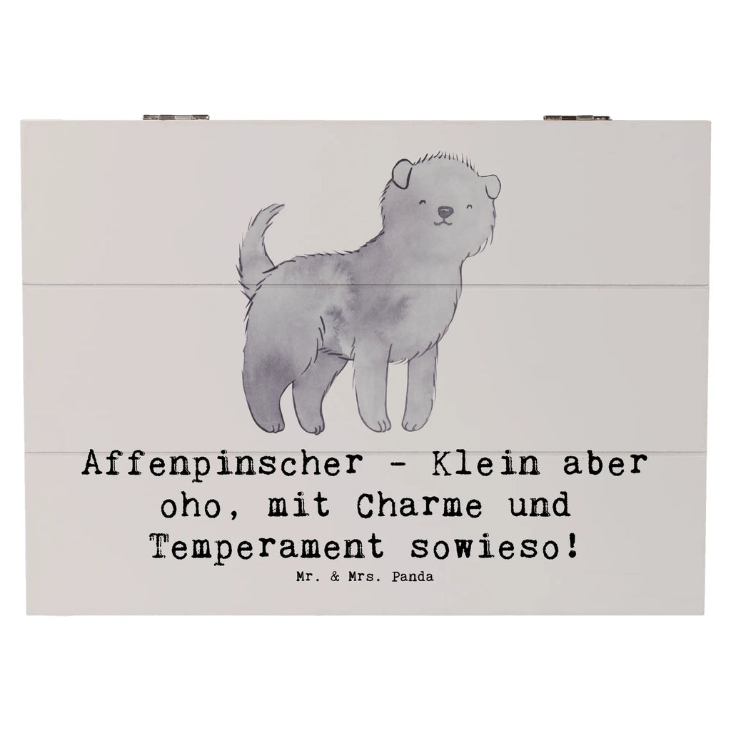 Holzkiste Affenpinscher Charme Erinnerungskiste, Aufbewahrungsbox, Schatzkiste, Schatulle, Geschenkdose, Kiste, Erinnerungsbox, Dekokiste, Geschenkbox, XXL, Holzkiste, Truhe, Hund, Hunderasse, Rassehund, Hundebesitzer, Geschenk, Tierfreund, Schenken, Welpe