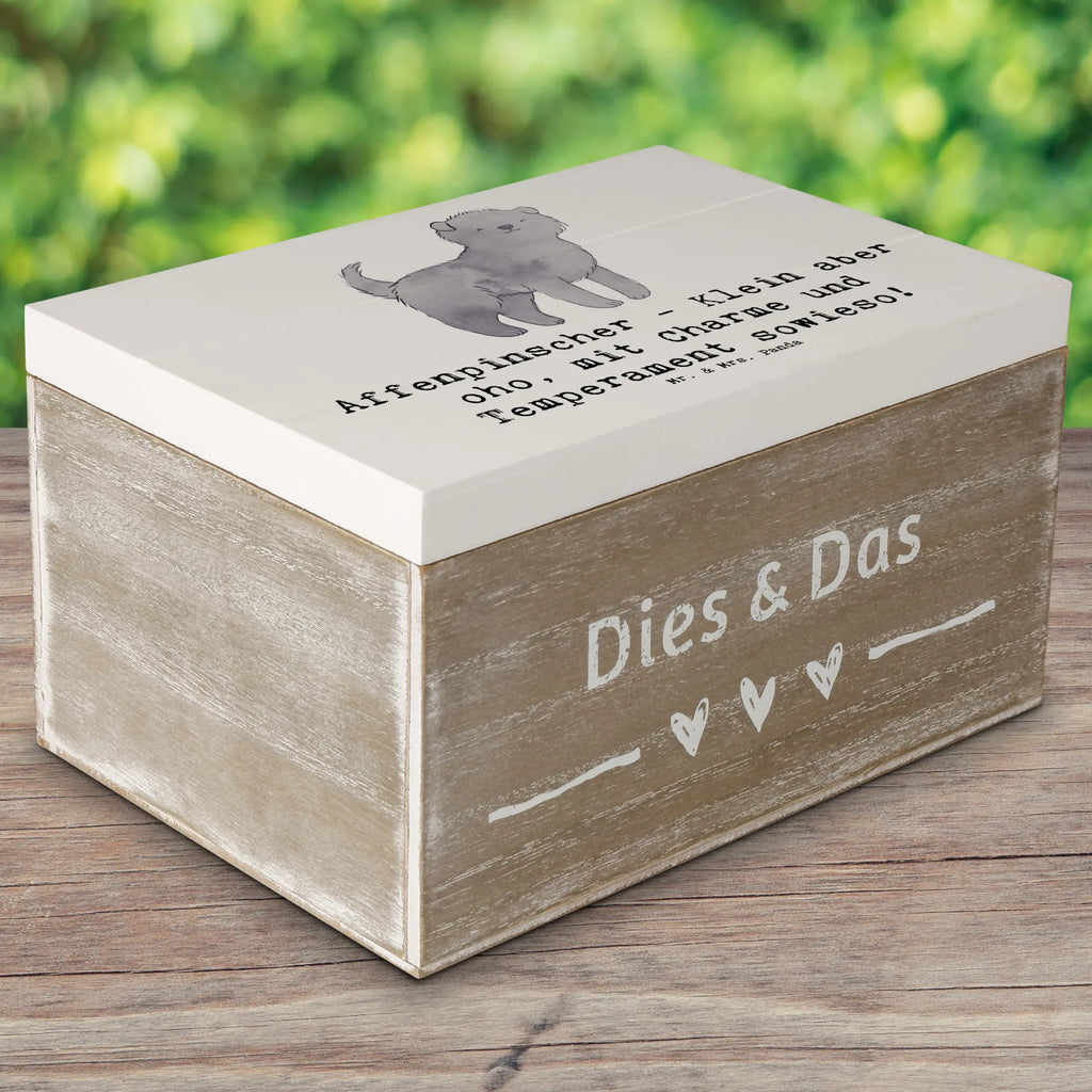 Holzkiste Affenpinscher Charme Erinnerungskiste, Aufbewahrungsbox, Schatzkiste, Schatulle, Geschenkdose, Kiste, Erinnerungsbox, Dekokiste, Geschenkbox, XXL, Holzkiste, Truhe, Hund, Hunderasse, Rassehund, Hundebesitzer, Geschenk, Tierfreund, Schenken, Welpe