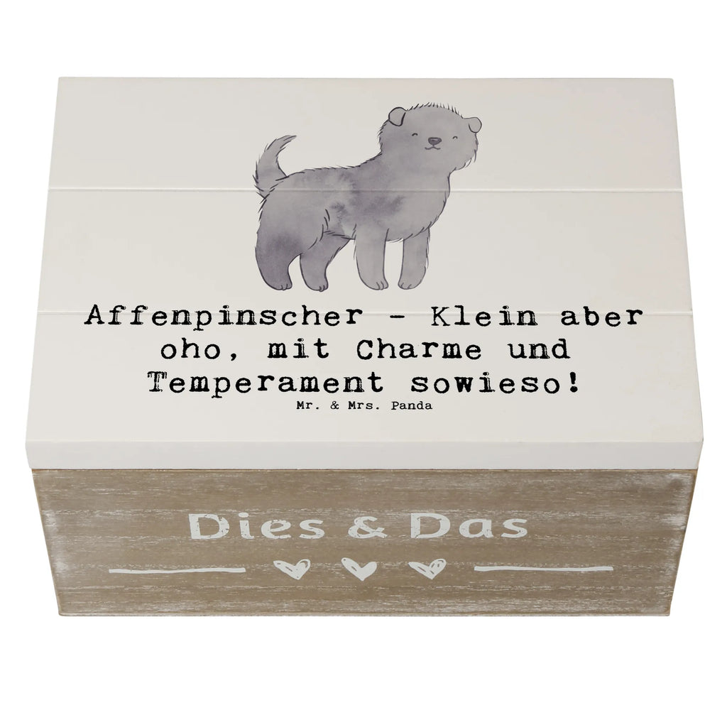 Holzkiste Affenpinscher Charme Erinnerungskiste, Aufbewahrungsbox, Schatzkiste, Schatulle, Geschenkdose, Kiste, Erinnerungsbox, Dekokiste, Geschenkbox, XXL, Holzkiste, Truhe, Hund, Hunderasse, Rassehund, Hundebesitzer, Geschenk, Tierfreund, Schenken, Welpe
