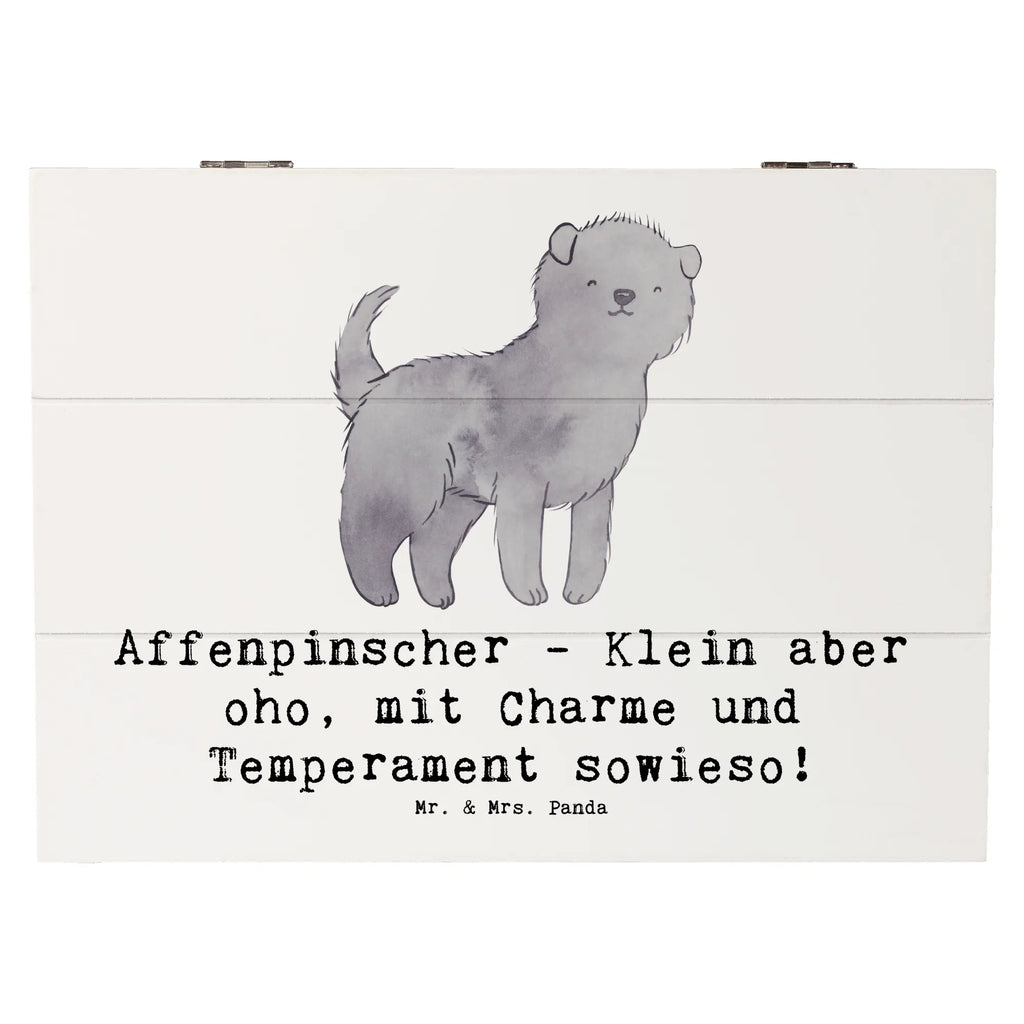 Holzkiste Affenpinscher Charme Erinnerungskiste, Aufbewahrungsbox, Schatzkiste, Schatulle, Geschenkdose, Kiste, Erinnerungsbox, Dekokiste, Geschenkbox, XXL, Holzkiste, Truhe, Hund, Hunderasse, Rassehund, Hundebesitzer, Geschenk, Tierfreund, Schenken, Welpe
