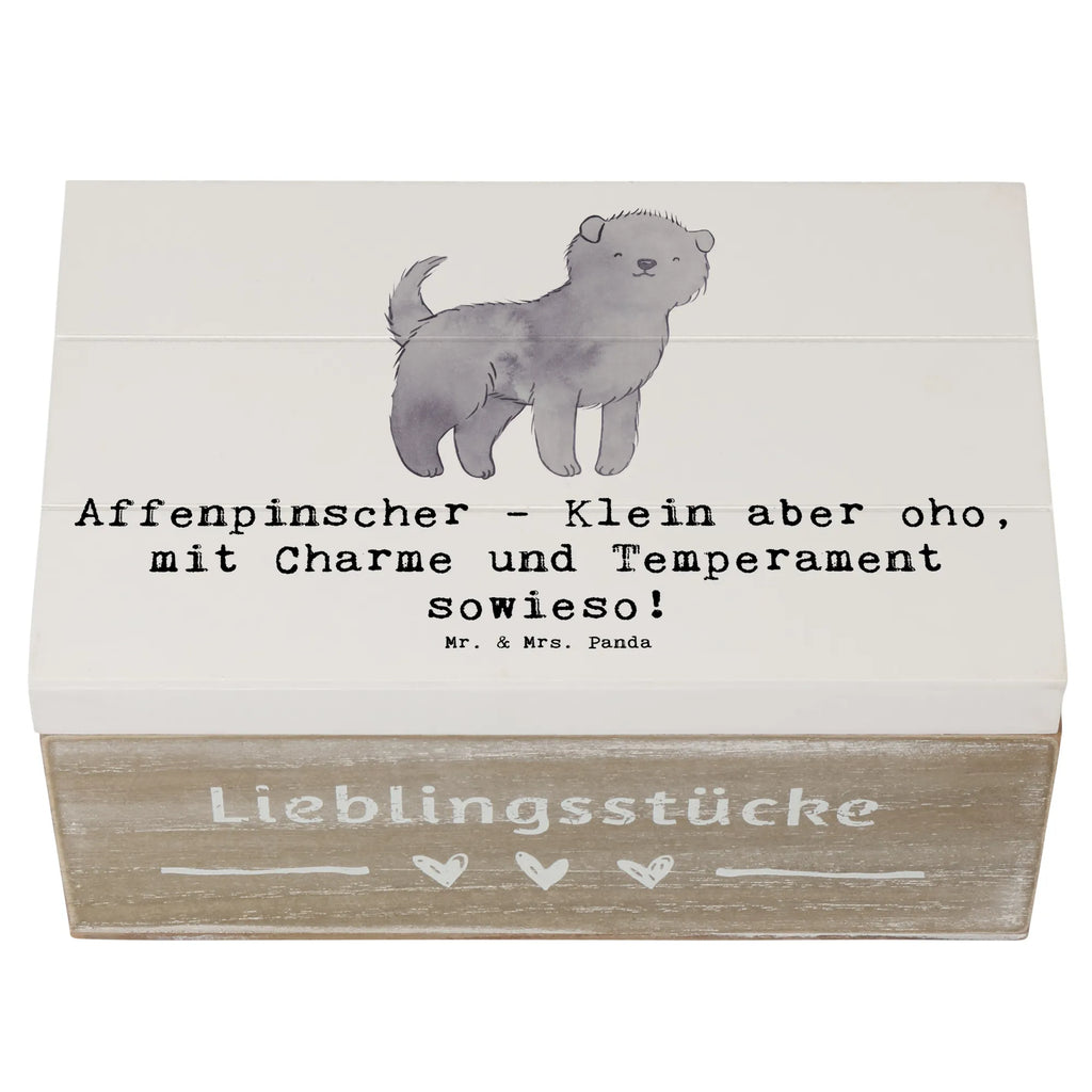 Holzkiste Affenpinscher Charme Erinnerungskiste, Aufbewahrungsbox, Schatzkiste, Schatulle, Geschenkdose, Kiste, Erinnerungsbox, Dekokiste, Geschenkbox, XXL, Holzkiste, Truhe, Hund, Hunderasse, Rassehund, Hundebesitzer, Geschenk, Tierfreund, Schenken, Welpe