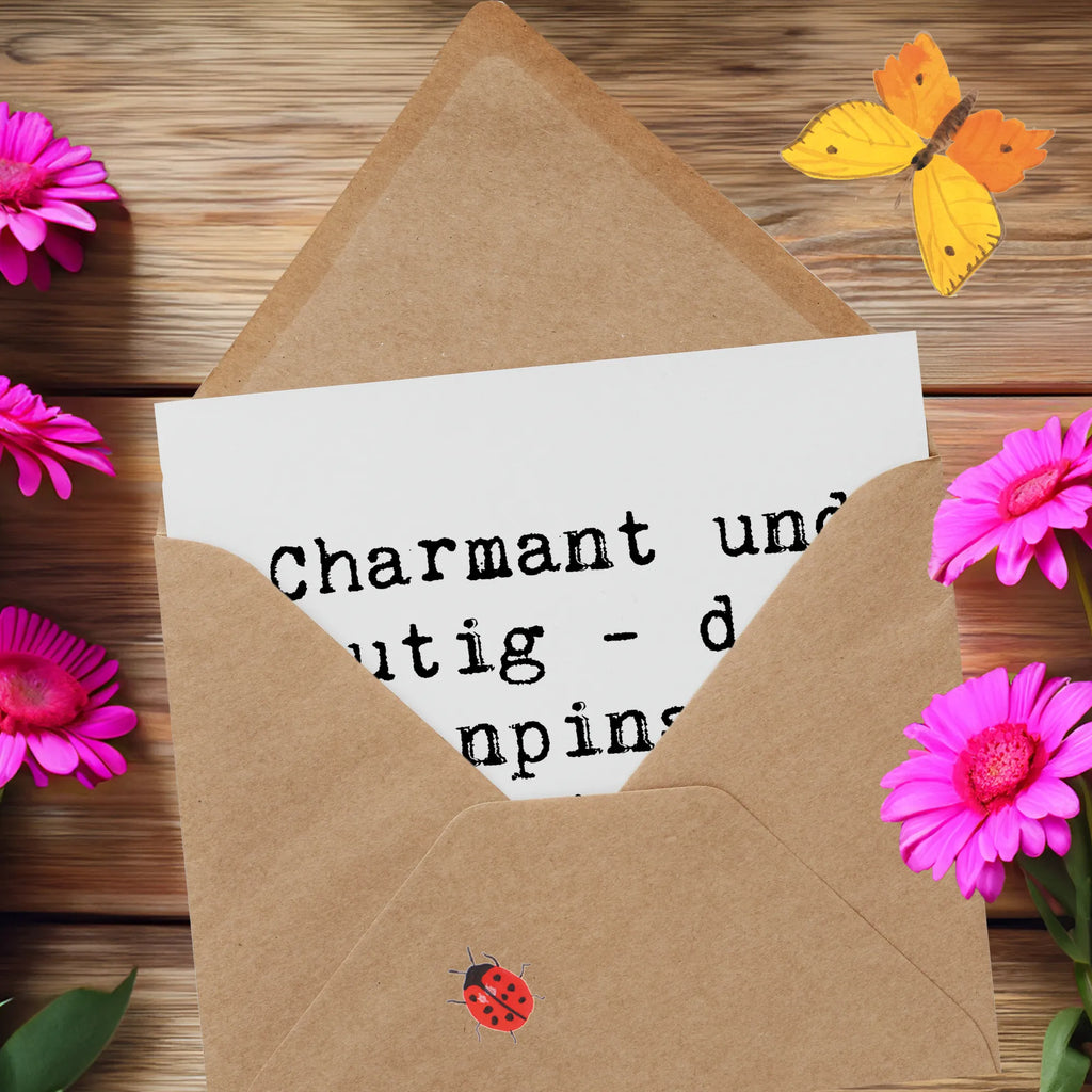 Deluxe Karte Spruch Affenpinscher Charmeur Hochwertige Grußkarte, Geburtstagskarte, Glückwunschkarte, Hochzeitskarte, Einladungskarte, Karte, Grußkarte, Klappkarte, Hochwertige Klappkarte, Hund, Hunderasse, Rassehund, Hundebesitzer, Geschenk, Tierfreund, Schenken, Welpe