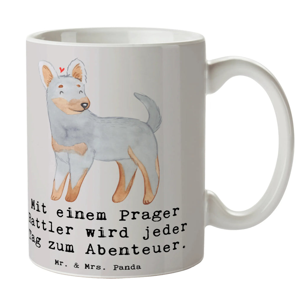 Tasse Prager Rattler Abenteuer Porzellantasse, Geschenktasse, Tasse mit Zitaten, Keramiktasse, Tasse mit Motiven, Bürotasse, Tasse, Kaffeetasse, Teetasse, Hund, Hunderasse, Rassehund, Hundebesitzer, Geschenk, Tierfreund, Schenken, Welpe