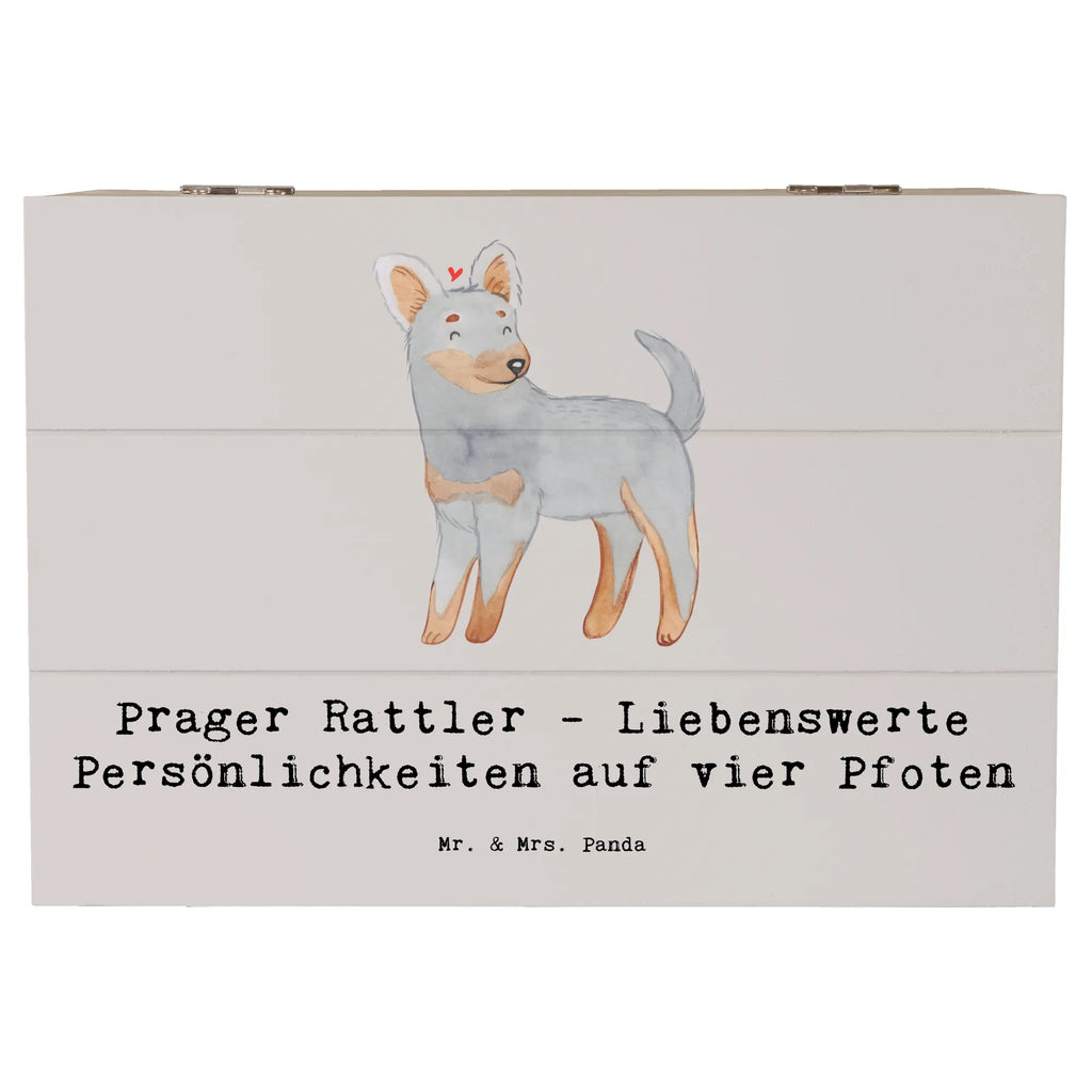 Wooden chest Prager Rattler - Liebenswerte Persönlichkeiten auf vier Pfoten Geschenkbox, Holzkiste, Truhe, Aufbewahrungsbox, Schatzkiste, Erinnerungsbox, Schatulle, Dekokiste, Geschenkdose, XXL, Erinnerungskiste, Kiste, Hund, Hunderasse, Rassehund, Hundebesitzer, Geschenk, Tierfreund, Schenken, Welpe