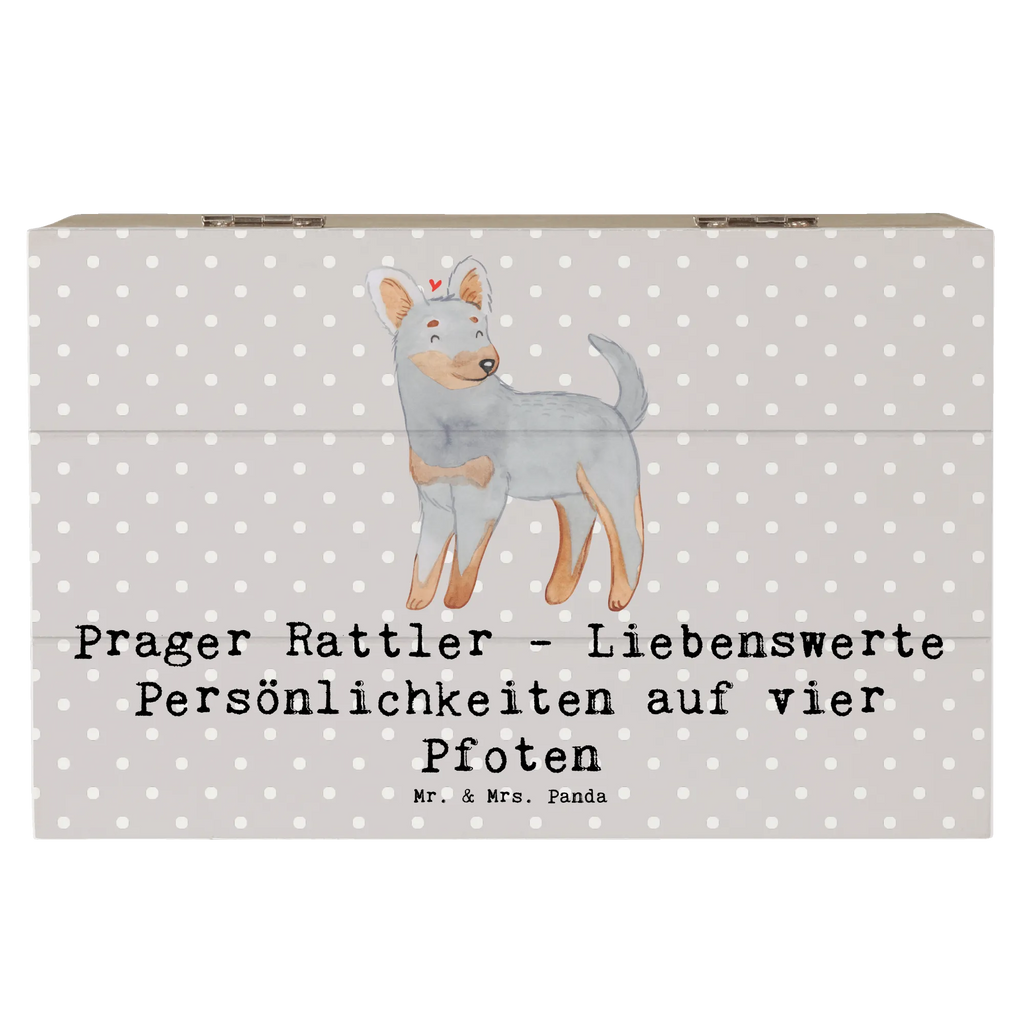 Wooden chest Prager Rattler - Liebenswerte Persönlichkeiten auf vier Pfoten Geschenkbox, Holzkiste, Truhe, Aufbewahrungsbox, Schatzkiste, Erinnerungsbox, Schatulle, Dekokiste, Geschenkdose, XXL, Erinnerungskiste, Kiste, Hund, Hunderasse, Rassehund, Hundebesitzer, Geschenk, Tierfreund, Schenken, Welpe