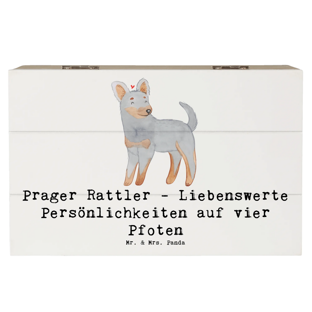 Wooden chest Prager Rattler - Liebenswerte Persönlichkeiten auf vier Pfoten Geschenkbox, Holzkiste, Truhe, Aufbewahrungsbox, Schatzkiste, Erinnerungsbox, Schatulle, Dekokiste, Geschenkdose, XXL, Erinnerungskiste, Kiste, Hund, Hunderasse, Rassehund, Hundebesitzer, Geschenk, Tierfreund, Schenken, Welpe