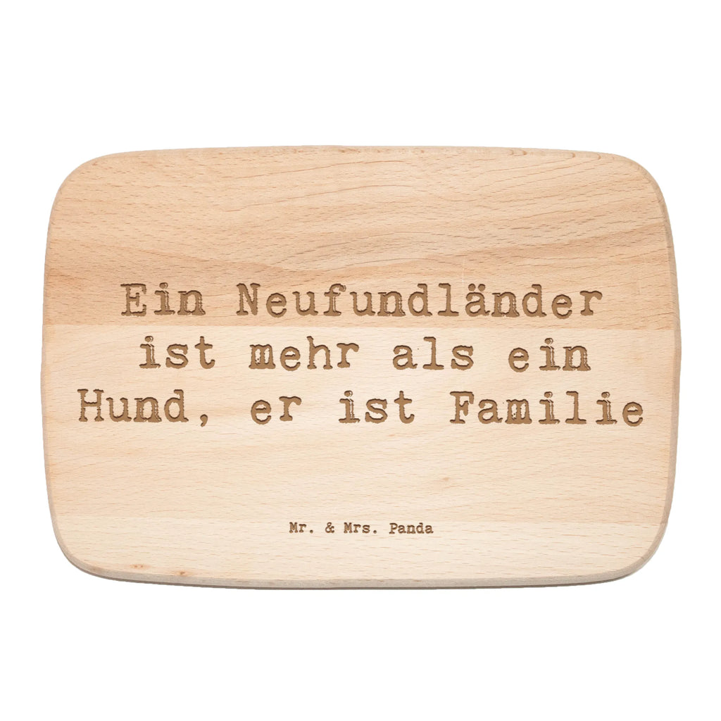 Frühstücksbrett Spruch Neufundländer Familie Schneidebrett Holz, Frühstücksbrett, Frühstücksbrettchen, Schneidebrett, Holzbrett, Küchenbrett, Hund, Hunderasse, Rassehund, Hundebesitzer, Geschenk, Tierfreund, Schenken, Welpe