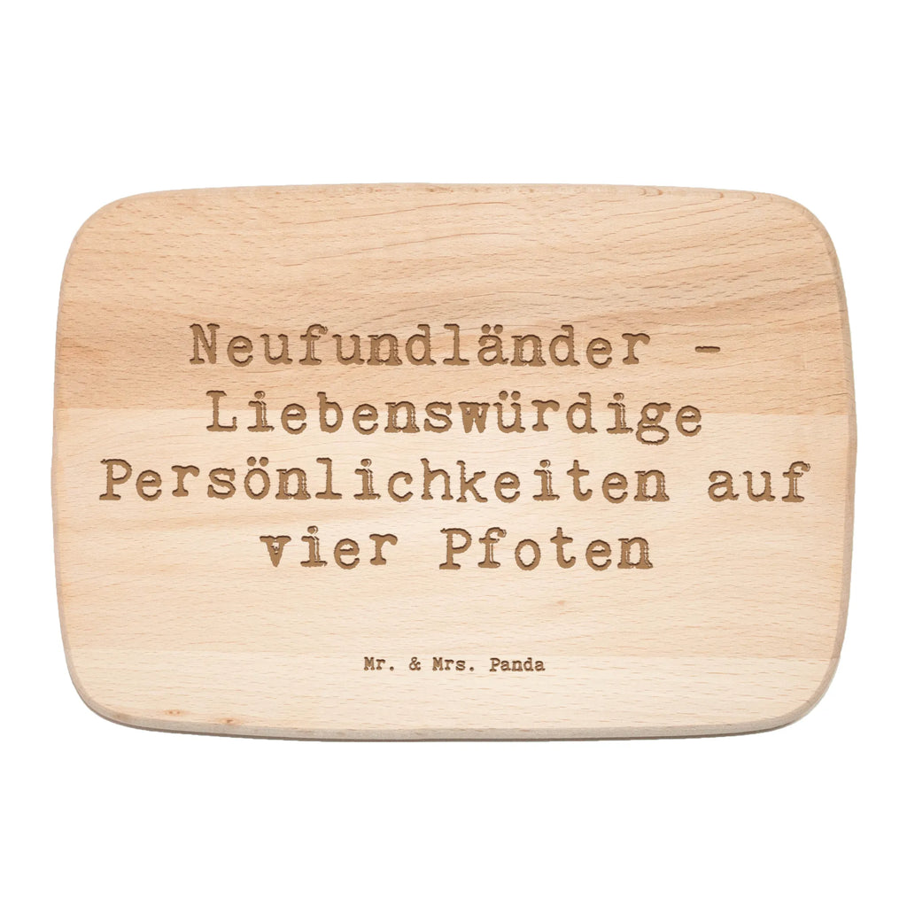 Serving board Saying Neufundländer - Liebenswürdige Persönlichkeiten auf vier Pfoten Board, breakfast board, cutting board, Dog, dog breed, purebred dog, dog owner, gift, animal lover, giving, puppy