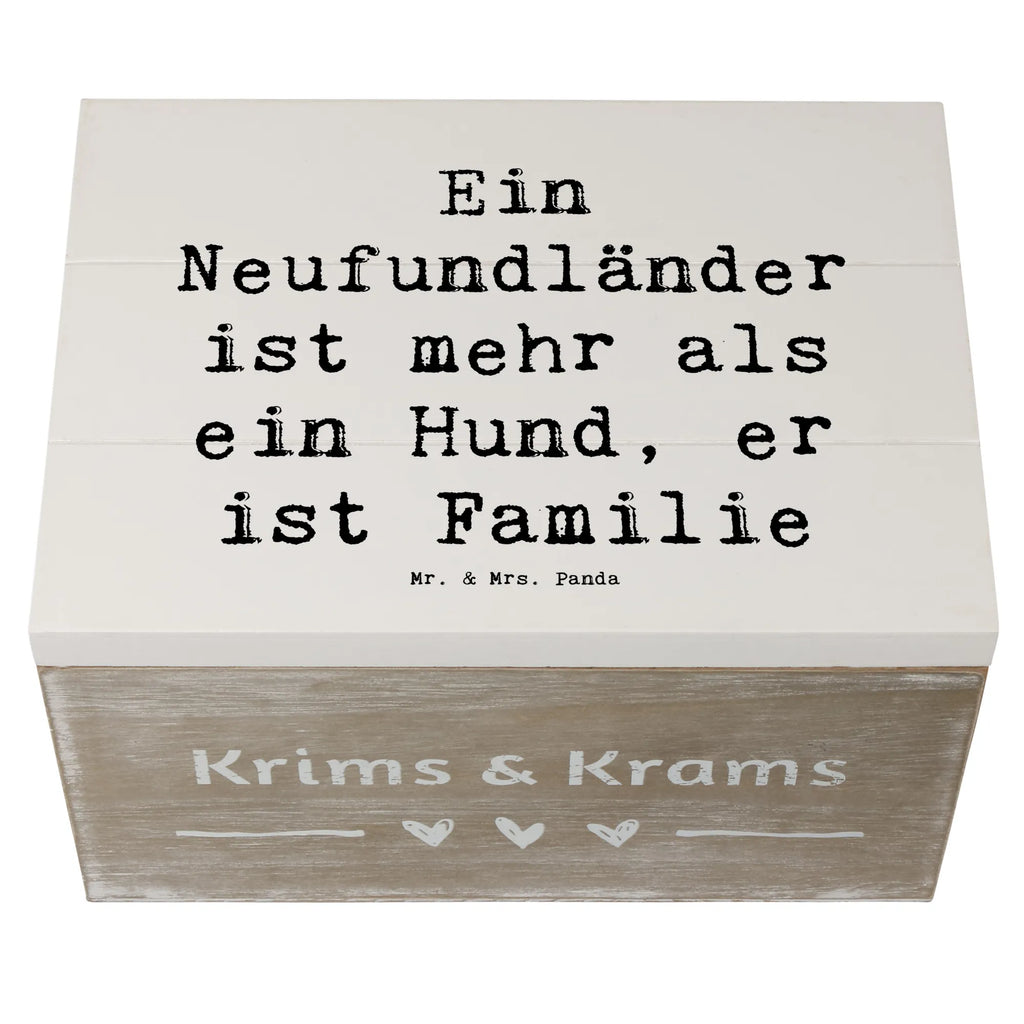 Wooden chest Saying Ein Neufundländer ist mehr als ein Hund, er ist Familie Truhe, Erinnerungskiste, Schatzkiste, XXL, Erinnerungsbox, Holzkiste, Aufbewahrungsbox, Geschenkdose, Geschenkbox, Schatulle, Kiste, Dekokiste, Hund, Hunderasse, Rassehund, Hundebesitzer, Geschenk, Tierfreund, Schenken, Welpe