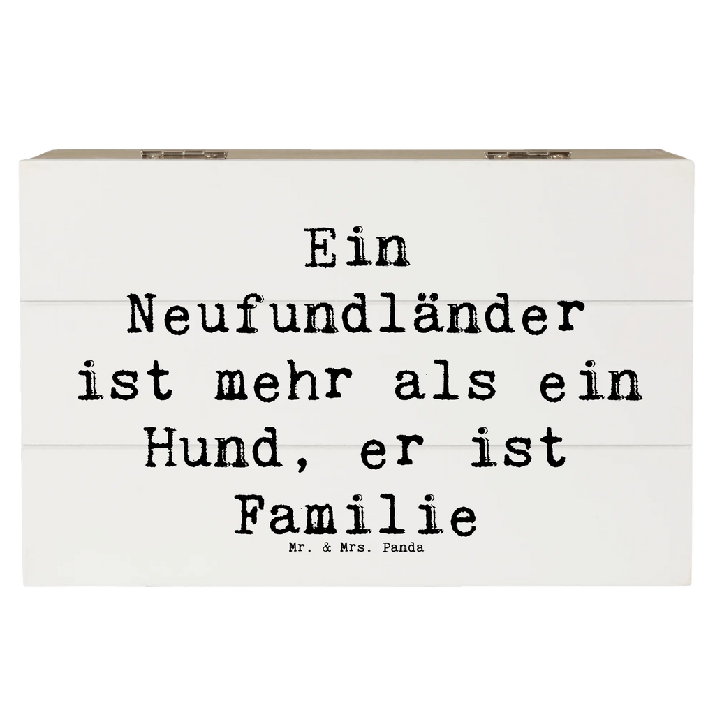 Wooden chest Saying Ein Neufundländer ist mehr als ein Hund, er ist Familie Truhe, Erinnerungskiste, Schatzkiste, XXL, Erinnerungsbox, Holzkiste, Aufbewahrungsbox, Geschenkdose, Geschenkbox, Schatulle, Kiste, Dekokiste, Hund, Hunderasse, Rassehund, Hundebesitzer, Geschenk, Tierfreund, Schenken, Welpe