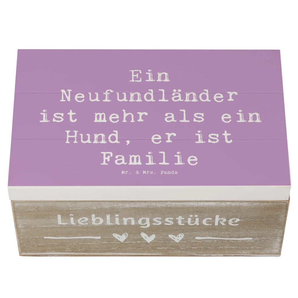Wooden chest Saying Ein Neufundländer ist mehr als ein Hund, er ist Familie Truhe, Erinnerungskiste, Schatzkiste, XXL, Erinnerungsbox, Holzkiste, Aufbewahrungsbox, Geschenkdose, Geschenkbox, Schatulle, Kiste, Dekokiste, Hund, Hunderasse, Rassehund, Hundebesitzer, Geschenk, Tierfreund, Schenken, Welpe