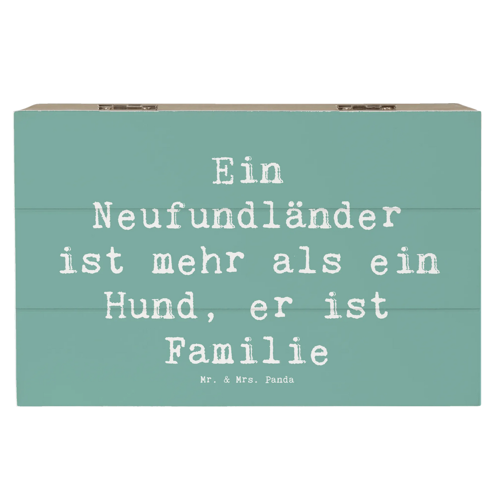 Wooden chest Saying Ein Neufundländer ist mehr als ein Hund, er ist Familie Truhe, Erinnerungskiste, Schatzkiste, XXL, Erinnerungsbox, Holzkiste, Aufbewahrungsbox, Geschenkdose, Geschenkbox, Schatulle, Kiste, Dekokiste, Hund, Hunderasse, Rassehund, Hundebesitzer, Geschenk, Tierfreund, Schenken, Welpe