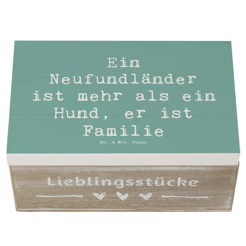 Wooden chest Saying Ein Neufundländer ist mehr als ein Hund, er ist Familie Truhe, Erinnerungskiste, Schatzkiste, XXL, Erinnerungsbox, Holzkiste, Aufbewahrungsbox, Geschenkdose, Geschenkbox, Schatulle, Kiste, Dekokiste, Hund, Hunderasse, Rassehund, Hundebesitzer, Geschenk, Tierfreund, Schenken, Welpe