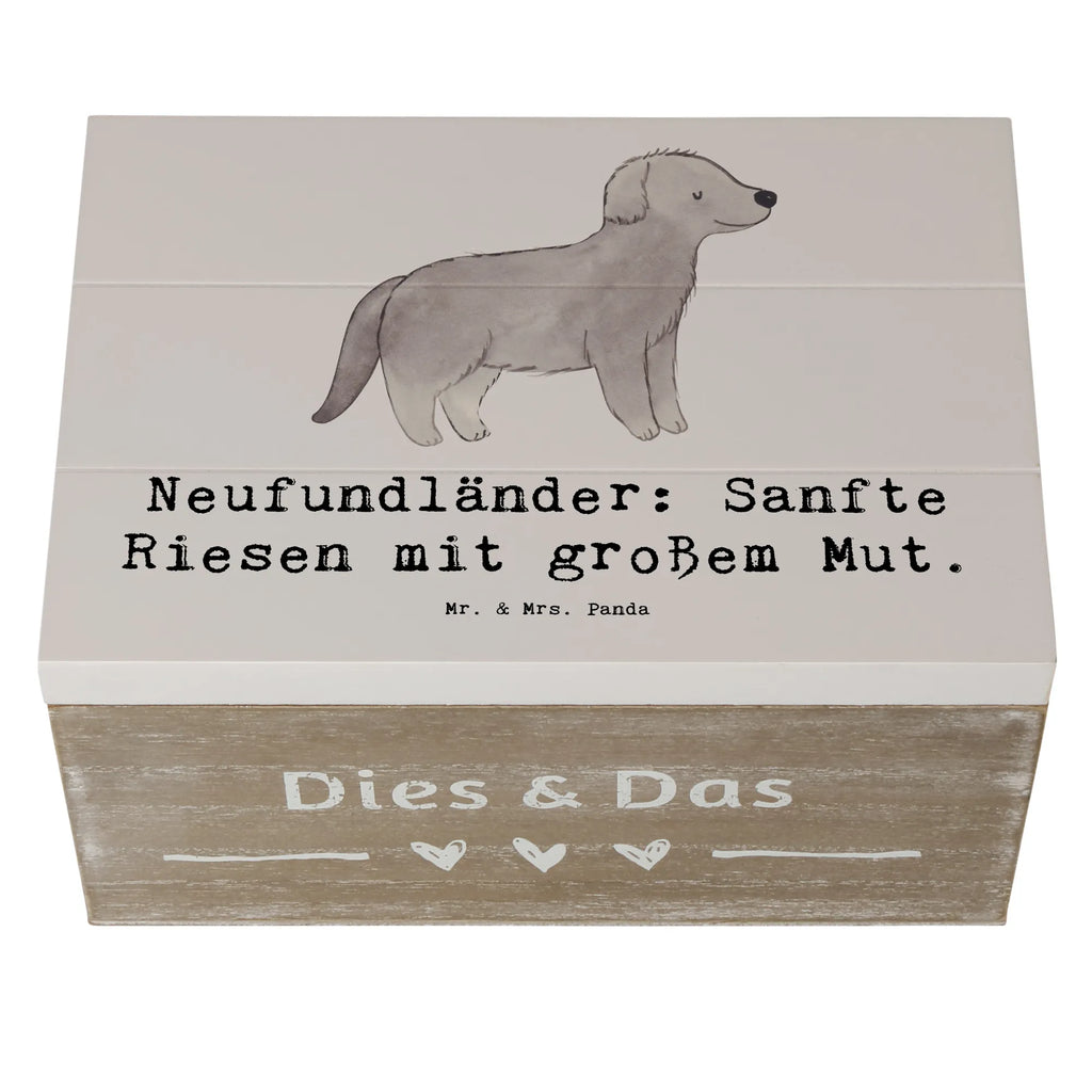 Holzkiste Neufundländer Liebe Dekokiste, Erinnerungsbox, Schatulle, Truhe, Kiste, Schatzkiste, Erinnerungskiste, Geschenkbox, Holzkiste, XXL, Geschenkdose, Aufbewahrungsbox, Hund, Hunderasse, Rassehund, Hundebesitzer, Geschenk, Tierfreund, Schenken, Welpe