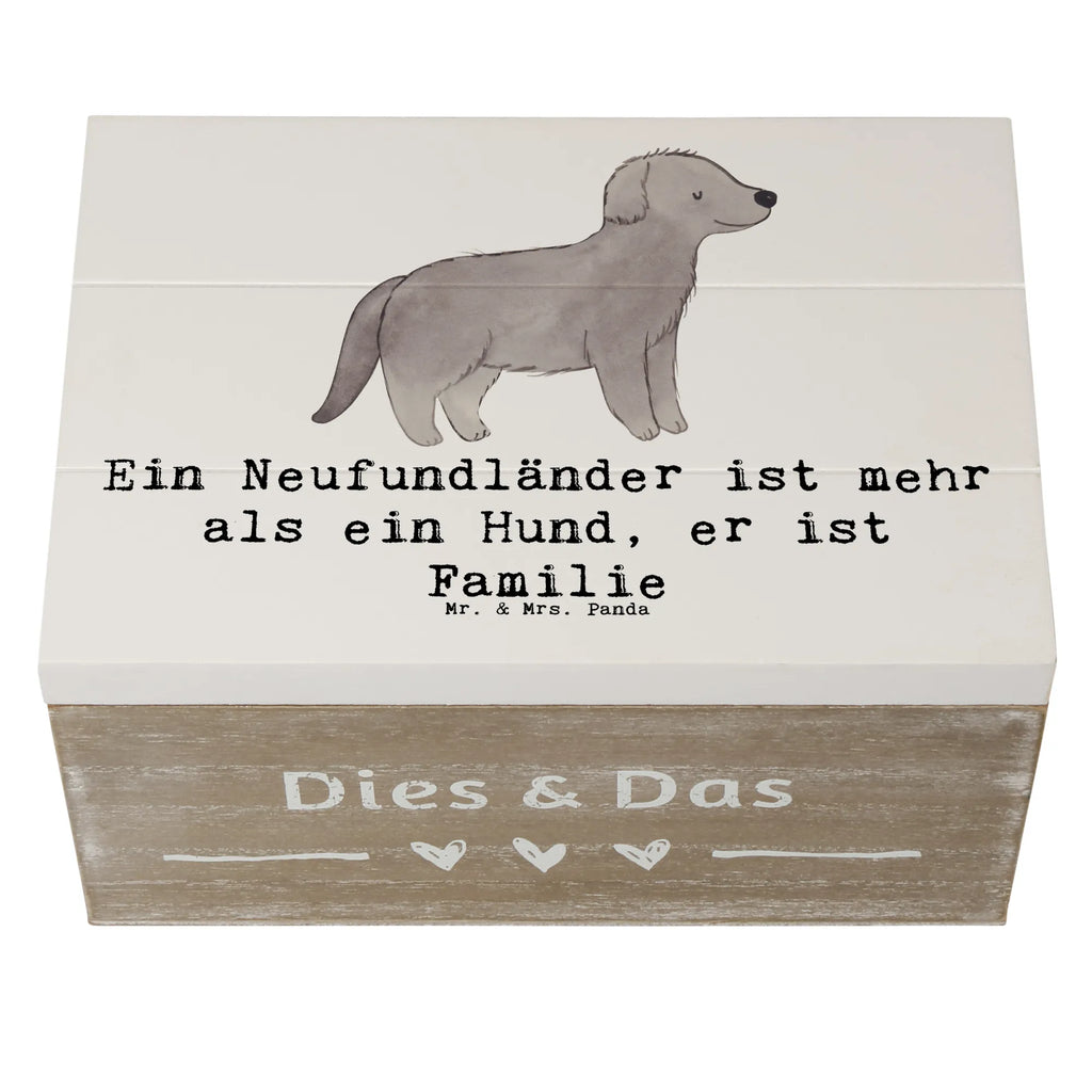 Holzkiste Neufundländer Familie Truhe, Kiste, XXL, Erinnerungskiste, Dekokiste, Erinnerungsbox, Geschenkbox, Geschenkdose, Aufbewahrungsbox, Schatulle, Holzkiste, Schatzkiste, Hund, Hunderasse, Rassehund, Hundebesitzer, Geschenk, Tierfreund, Schenken, Welpe