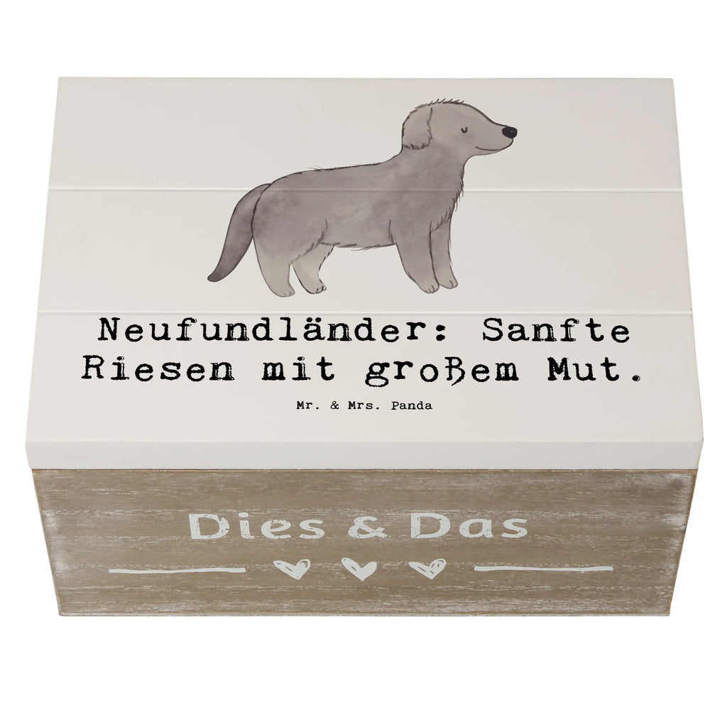 Holzkiste Neufundländer Liebe Dekokiste, Erinnerungsbox, Schatulle, Truhe, Kiste, Schatzkiste, Erinnerungskiste, Geschenkbox, Holzkiste, XXL, Geschenkdose, Aufbewahrungsbox, Hund, Hunderasse, Rassehund, Hundebesitzer, Geschenk, Tierfreund, Schenken, Welpe