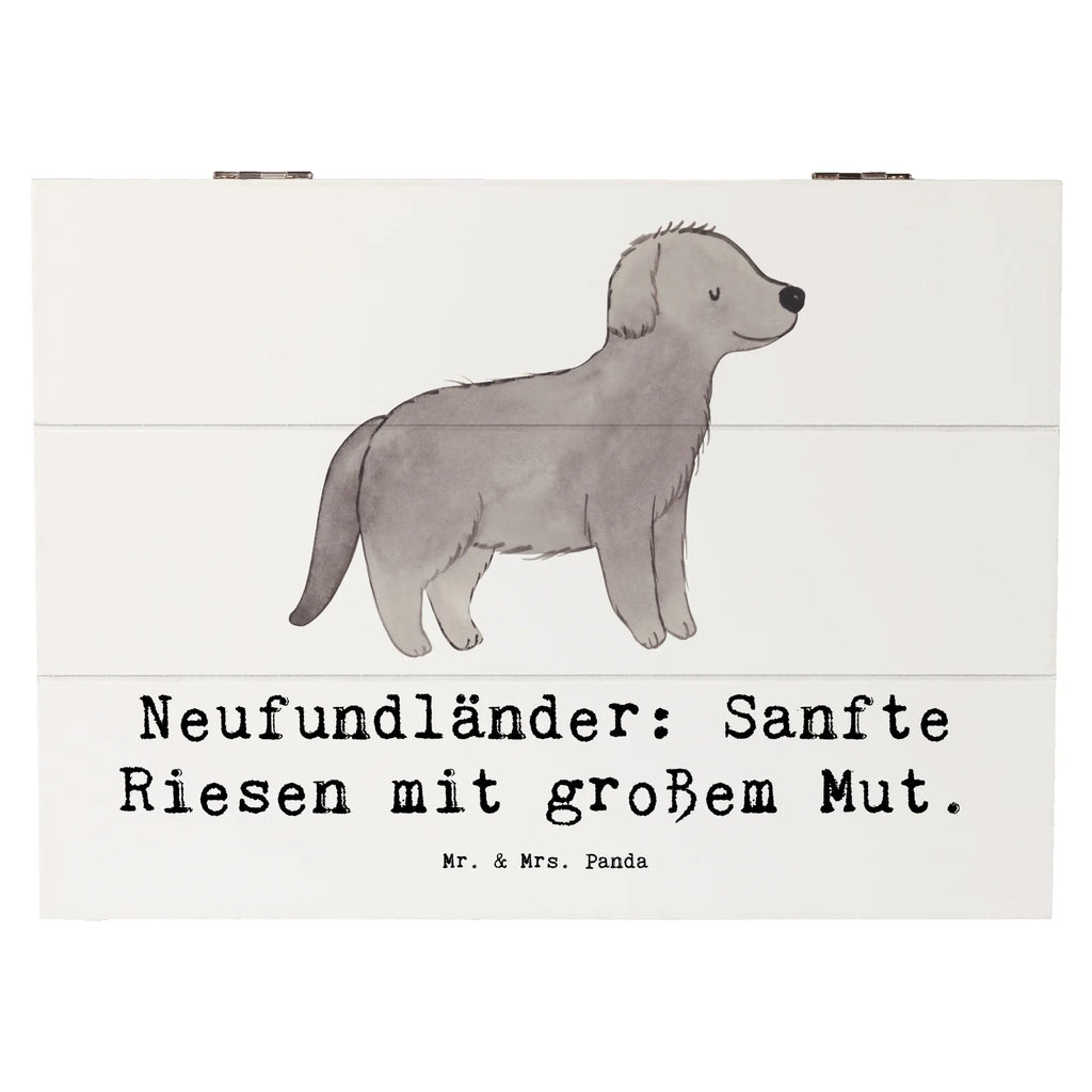 Holzkiste Neufundländer Liebe Dekokiste, Erinnerungsbox, Schatulle, Truhe, Kiste, Schatzkiste, Erinnerungskiste, Geschenkbox, Holzkiste, XXL, Geschenkdose, Aufbewahrungsbox, Hund, Hunderasse, Rassehund, Hundebesitzer, Geschenk, Tierfreund, Schenken, Welpe