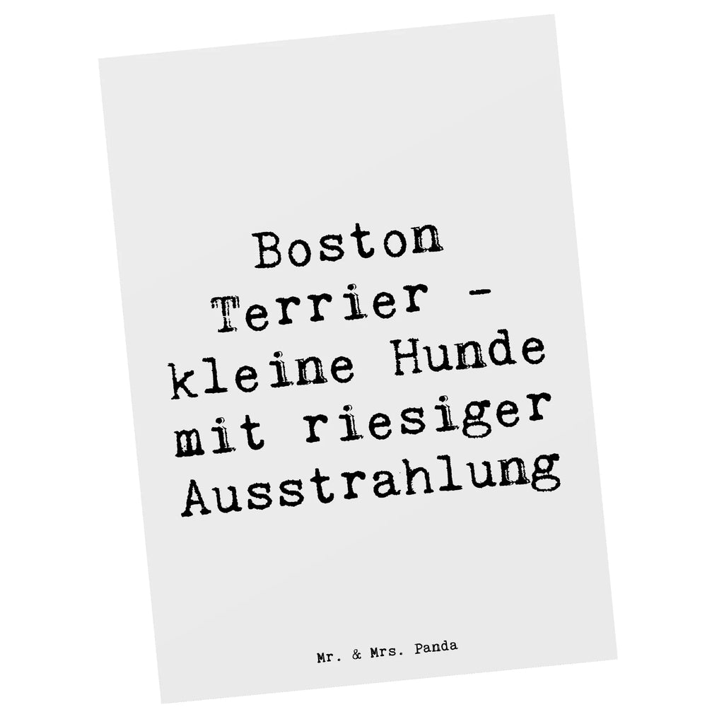 Postkarte Spruch Boston Terrier Ansichtskarte, Einladungskarten Geburtstag, Karte, Grußkarte, Geschenkkarte, Ansichtskarten, Postkarte, Einladungskarte, Geburtstagskarte, Einladung Geburtstag, Dankeskarte, Einladung, Hund, Hunderasse, Rassehund, Hundebesitzer, Geschenk, Tierfreund, Schenken, Welpe