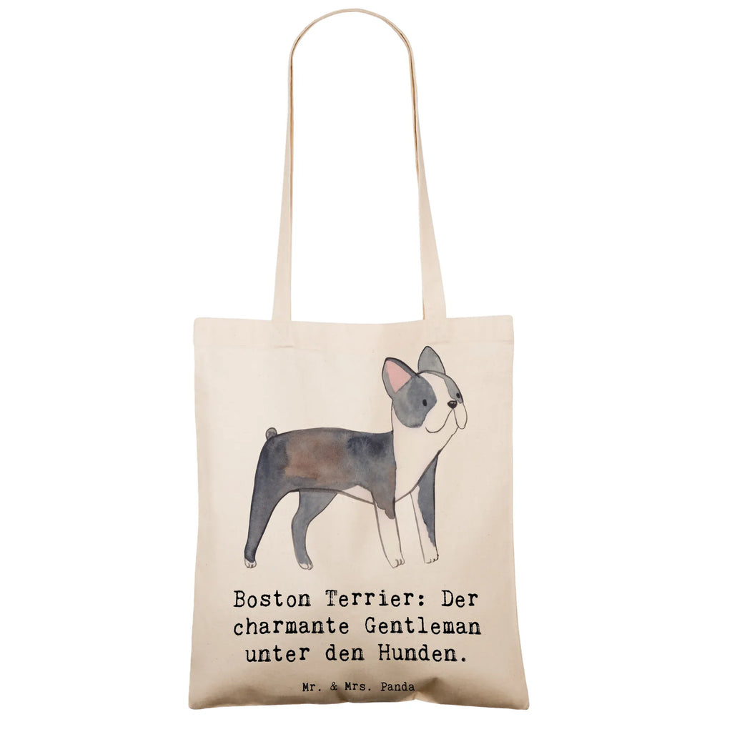 Tragetasche Boston Terrier Gentleman Einkaufstüte, Stoffbeutel, Einkaufstasche, Badetasche, Stofftasche, Umhängetasche, Beutel, Beuteltasche, Tasche, Jutetasche, Jutebeutel, Schultertasche, Strandtasche, Tragetasche, Laptoptasche, Shopper, Hund, Hunderasse, Rassehund, Hundebesitzer, Geschenk, Tierfreund, Schenken, Welpe