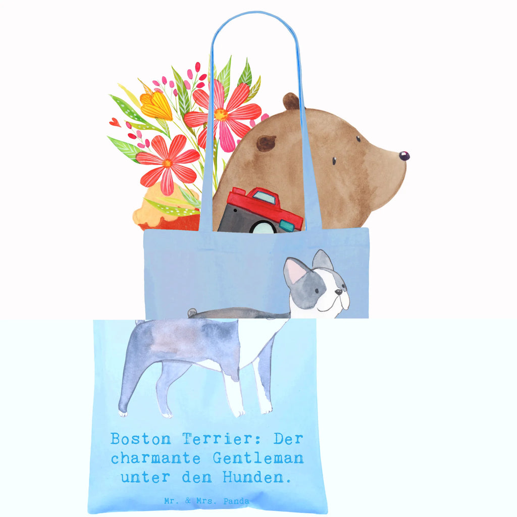Tragetasche Boston Terrier Gentleman Einkaufstüte, Stoffbeutel, Einkaufstasche, Badetasche, Stofftasche, Umhängetasche, Beutel, Beuteltasche, Tasche, Jutetasche, Jutebeutel, Schultertasche, Strandtasche, Tragetasche, Laptoptasche, Shopper, Hund, Hunderasse, Rassehund, Hundebesitzer, Geschenk, Tierfreund, Schenken, Welpe