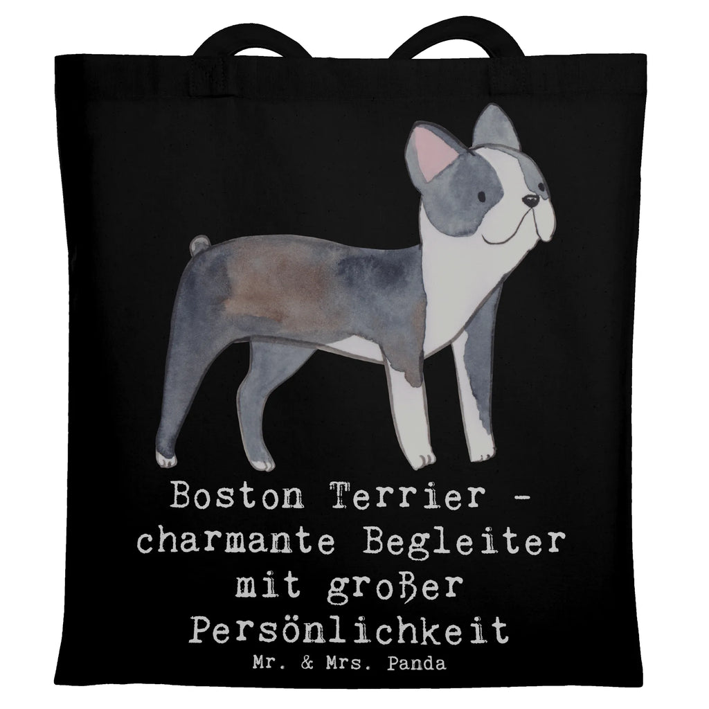 Tote bag Boston Terrier - charmante Begleiter mit großer Persönlichkeit Beuteltasche, Shopper, Tragetasche, Strandtasche, Schultertasche, Einkaufstasche, Stofftasche, Umhängetasche, Laptoptasche, Stoffbeutel, Badetasche, Jutebeutel, Tasche, Einkaufstüte, Beutel, Jutetasche, Hund, Hunderasse, Rassehund, Hundebesitzer, Geschenk, Tierfreund, Schenken, Welpe