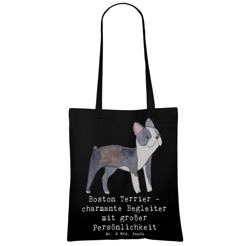 Tote bag Boston Terrier - charmante Begleiter mit großer Persönlichkeit Beuteltasche, Shopper, Tragetasche, Strandtasche, Schultertasche, Einkaufstasche, Stofftasche, Umhängetasche, Laptoptasche, Stoffbeutel, Badetasche, Jutebeutel, Tasche, Einkaufstüte, Beutel, Jutetasche, Hund, Hunderasse, Rassehund, Hundebesitzer, Geschenk, Tierfreund, Schenken, Welpe