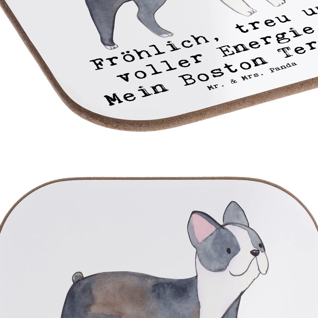 Square coaster Fröhlich, treu und voller Energie - Mein Boston Terrier Glasuntersetzer, Untersetzer Gläser, Untersetzer für Gläser, Untersetzer Design, Holzuntersetzer, Tassen Untersetzer, Korkuntersetzer, Untersetzer, Bierdeckel, Untersetzer Holz, Untersetzer aus Holz, Getränkeuntersetzer, Hund, Hunderasse, Rassehund, Hundebesitzer, Geschenk, Tierfreund, Schenken, Welpe