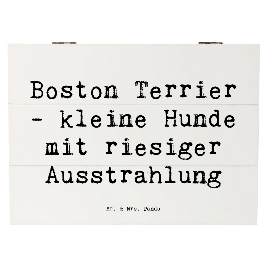 Holzkiste Spruch Boston Terrier Dekokiste, XXL, Truhe, Holzkiste, Aufbewahrungsbox, Geschenkdose, Geschenkbox, Schatulle, Erinnerungskiste, Erinnerungsbox, Kiste, Schatzkiste, Hund, Hunderasse, Rassehund, Hundebesitzer, Geschenk, Tierfreund, Schenken, Welpe
