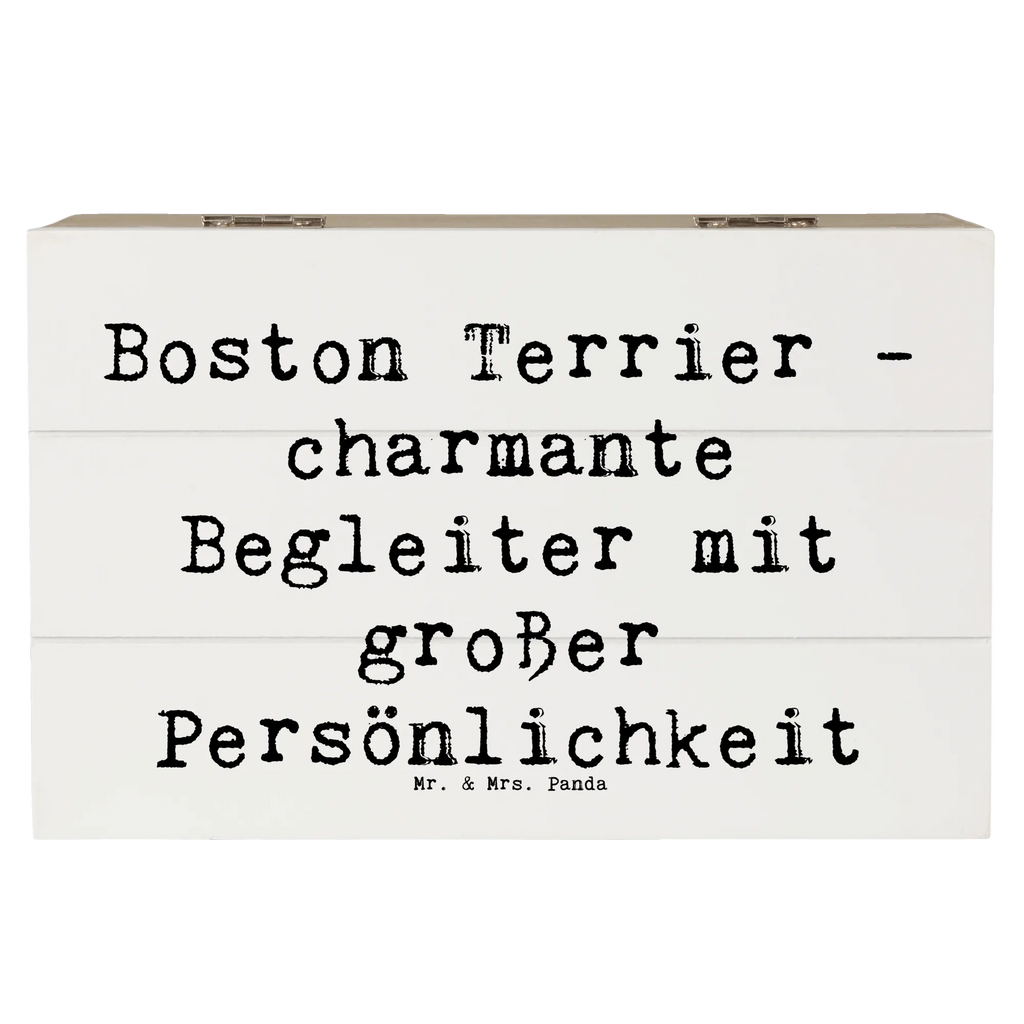 Holzkiste Spruch Boston Terrier Begleiter Holzkiste, Geschenkbox, Erinnerungskiste, XXL, Geschenkdose, Dekokiste, Aufbewahrungsbox, Schatulle, Truhe, Schatzkiste, Erinnerungsbox, Kiste, Hund, Hunderasse, Rassehund, Hundebesitzer, Geschenk, Tierfreund, Schenken, Welpe