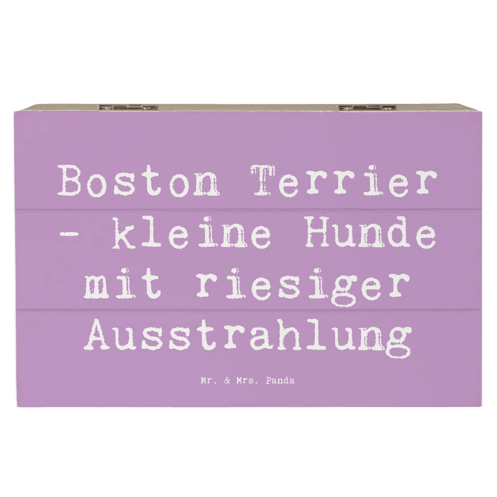 Holzkiste Spruch Boston Terrier Dekokiste, XXL, Truhe, Holzkiste, Aufbewahrungsbox, Geschenkdose, Geschenkbox, Schatulle, Erinnerungskiste, Erinnerungsbox, Kiste, Schatzkiste, Hund, Hunderasse, Rassehund, Hundebesitzer, Geschenk, Tierfreund, Schenken, Welpe