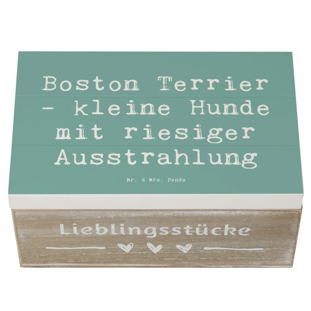 Holzkiste Spruch Boston Terrier Dekokiste, XXL, Truhe, Holzkiste, Aufbewahrungsbox, Geschenkdose, Geschenkbox, Schatulle, Erinnerungskiste, Erinnerungsbox, Kiste, Schatzkiste, Hund, Hunderasse, Rassehund, Hundebesitzer, Geschenk, Tierfreund, Schenken, Welpe