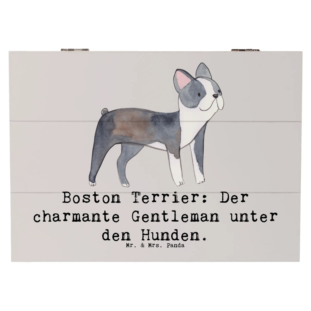 Wooden chest Boston Terrier: Der charmante Gentleman unter den Hunden. Schatulle, Schatzkiste, Dekokiste, Geschenkdose, Truhe, Erinnerungsbox, XXL, Holzkiste, Geschenkbox, Aufbewahrungsbox, Erinnerungskiste, Kiste, Hund, Hunderasse, Rassehund, Hundebesitzer, Geschenk, Tierfreund, Schenken, Welpe