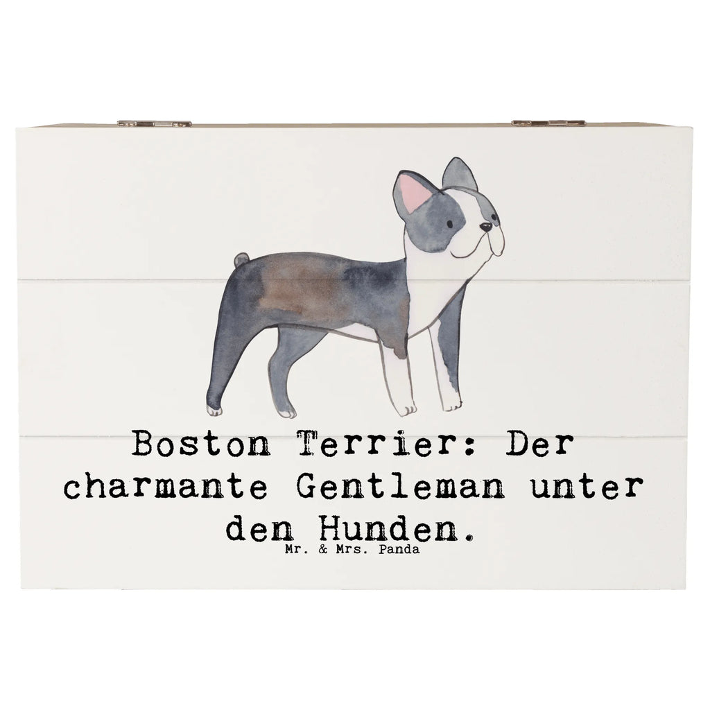 Wooden chest Boston Terrier: Der charmante Gentleman unter den Hunden. Schatulle, Schatzkiste, Dekokiste, Geschenkdose, Truhe, Erinnerungsbox, XXL, Holzkiste, Geschenkbox, Aufbewahrungsbox, Erinnerungskiste, Kiste, Hund, Hunderasse, Rassehund, Hundebesitzer, Geschenk, Tierfreund, Schenken, Welpe