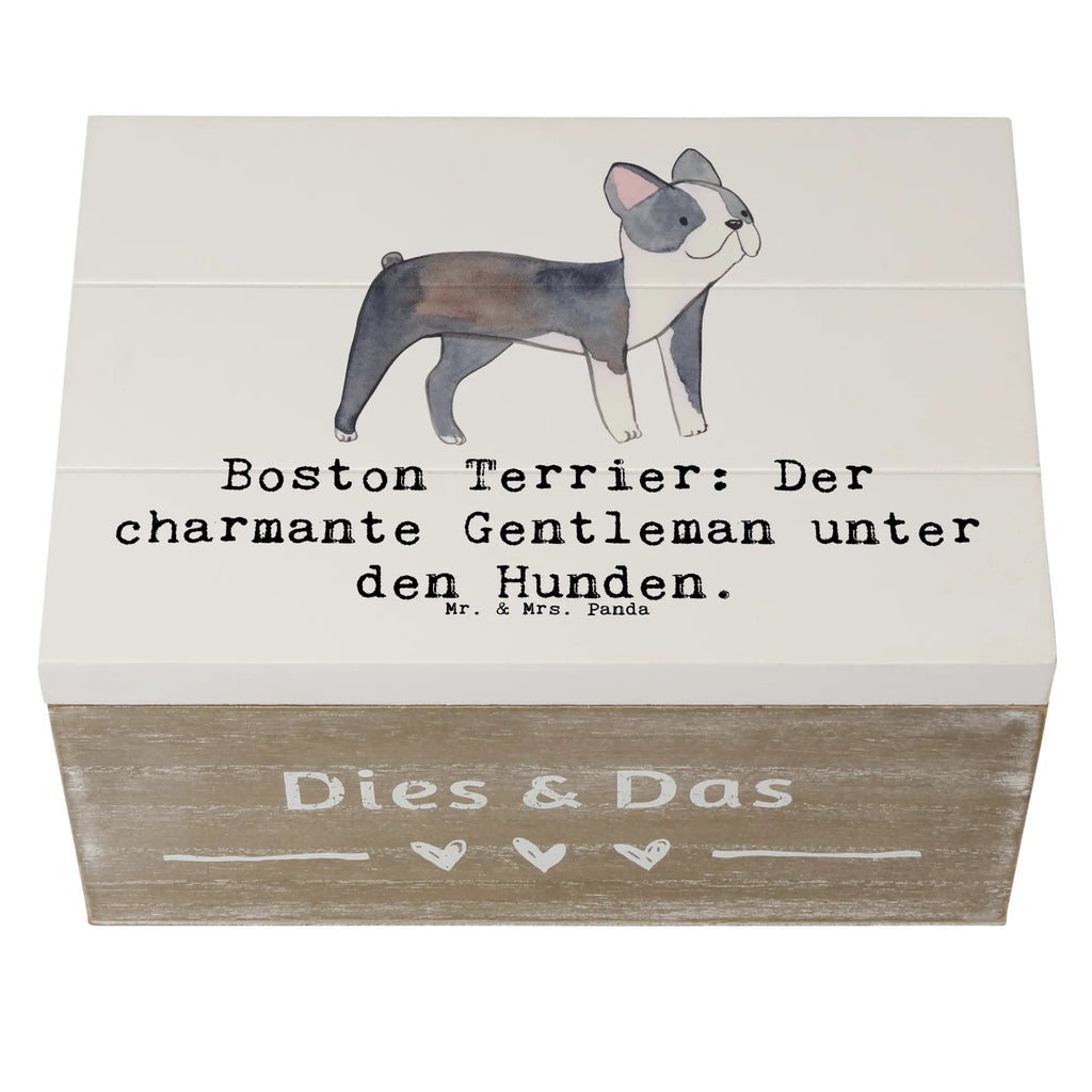 Wooden chest Boston Terrier: Der charmante Gentleman unter den Hunden. Schatulle, Schatzkiste, Dekokiste, Geschenkdose, Truhe, Erinnerungsbox, XXL, Holzkiste, Geschenkbox, Aufbewahrungsbox, Erinnerungskiste, Kiste, Hund, Hunderasse, Rassehund, Hundebesitzer, Geschenk, Tierfreund, Schenken, Welpe