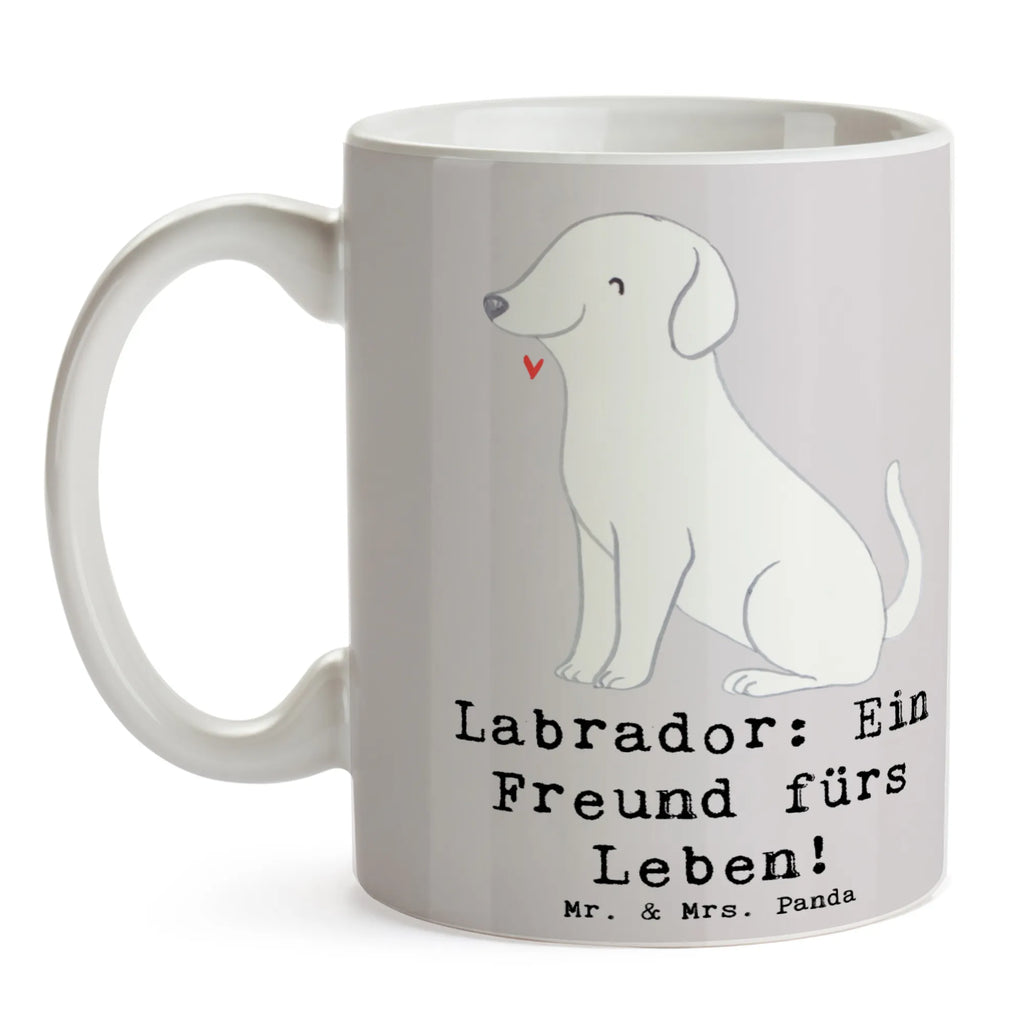 Mug Labrador: Ein Freund fürs Leben! Teetasse, Tasse, Geschenktasse, Bürotasse, Tasse mit Motiven, Porzellantasse, Kaffeetasse, Tasse mit Zitaten, Keramiktasse, Hund, Hunderasse, Rassehund, Hundebesitzer, Geschenk, Tierfreund, Schenken, Welpe
