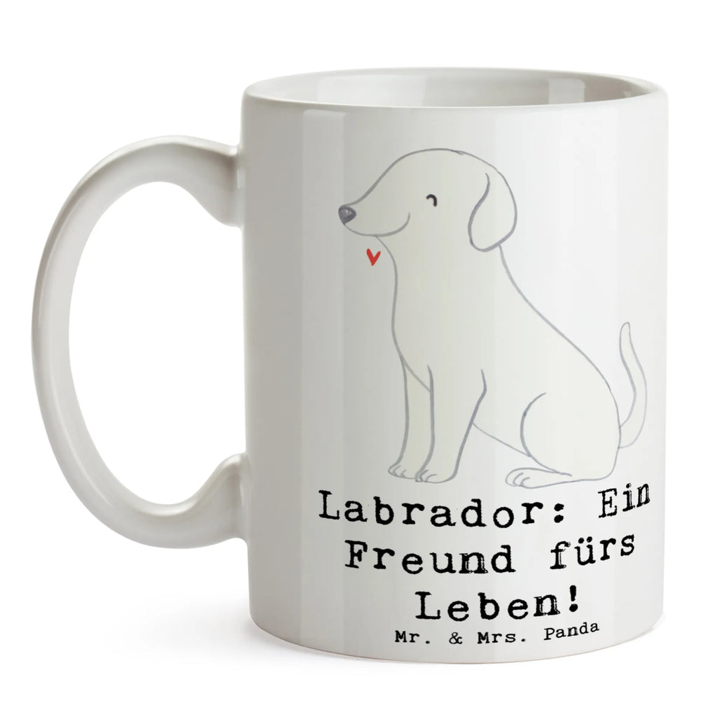 Mug Labrador: Ein Freund fürs Leben! Teetasse, Tasse, Geschenktasse, Bürotasse, Tasse mit Motiven, Porzellantasse, Kaffeetasse, Tasse mit Zitaten, Keramiktasse, Hund, Hunderasse, Rassehund, Hundebesitzer, Geschenk, Tierfreund, Schenken, Welpe