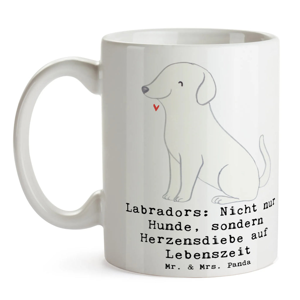 Tasse Labrador Herzensdiebe Porzellantasse, Tasse mit Zitaten, Keramiktasse, Teetasse, Tasse, Geschenktasse, Bürotasse, Kaffeetasse, Tasse mit Motiven, Hund, Hunderasse, Rassehund, Hundebesitzer, Geschenk, Tierfreund, Schenken, Welpe
