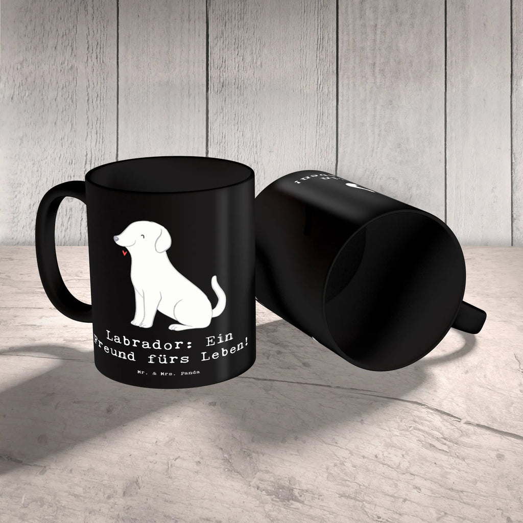 Mug Labrador: Ein Freund fürs Leben! Teetasse, Tasse, Geschenktasse, Bürotasse, Tasse mit Motiven, Porzellantasse, Kaffeetasse, Tasse mit Zitaten, Keramiktasse, Hund, Hunderasse, Rassehund, Hundebesitzer, Geschenk, Tierfreund, Schenken, Welpe