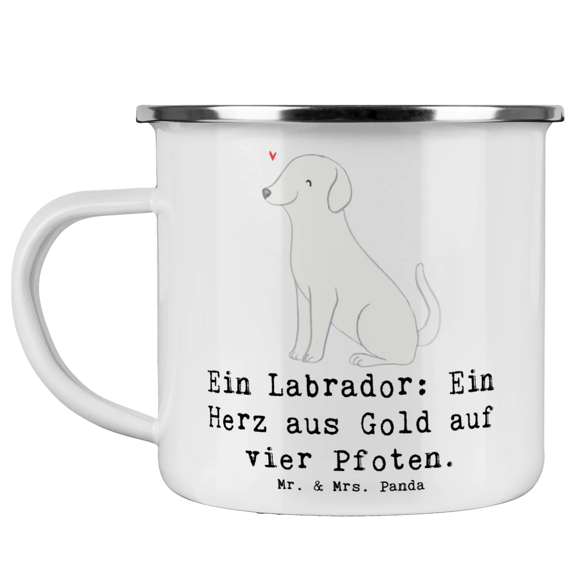 Camping Emaille Tasse Labrador Herz Teetasse, emaillebecher, Outdoor Tasse, Blechtasse, Emaille Becher, Emaille Tasse, Campingbecher, becher emaille, blechbecher, outdoortasse, wandertasse, metallbecher, wanderbecher, Outdoor Becher, Reisebecher, Kaffeepott, Emailletasse, Haferl, Motivtasse, reisetasse, Tasse Emaille, Campingtasse, Teebecher, Pott, Geschenk, Schenken, Hund, Hunderasse, Rassehund, Hundebesitzer, Tierfreund, Welpe