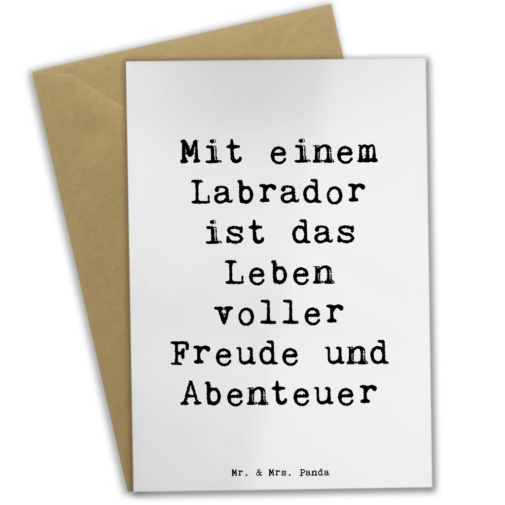 Grußkarte Spruch Labradorleben Grußkarte, Einladungskarte, Glückwunschkarte, Ansichtskarten, Karte, Geburtstagskarte, Hochzeitskarte, Klappkarte, Hund, Hunderasse, Rassehund, Hundebesitzer, Geschenk, Tierfreund, Schenken, Welpe